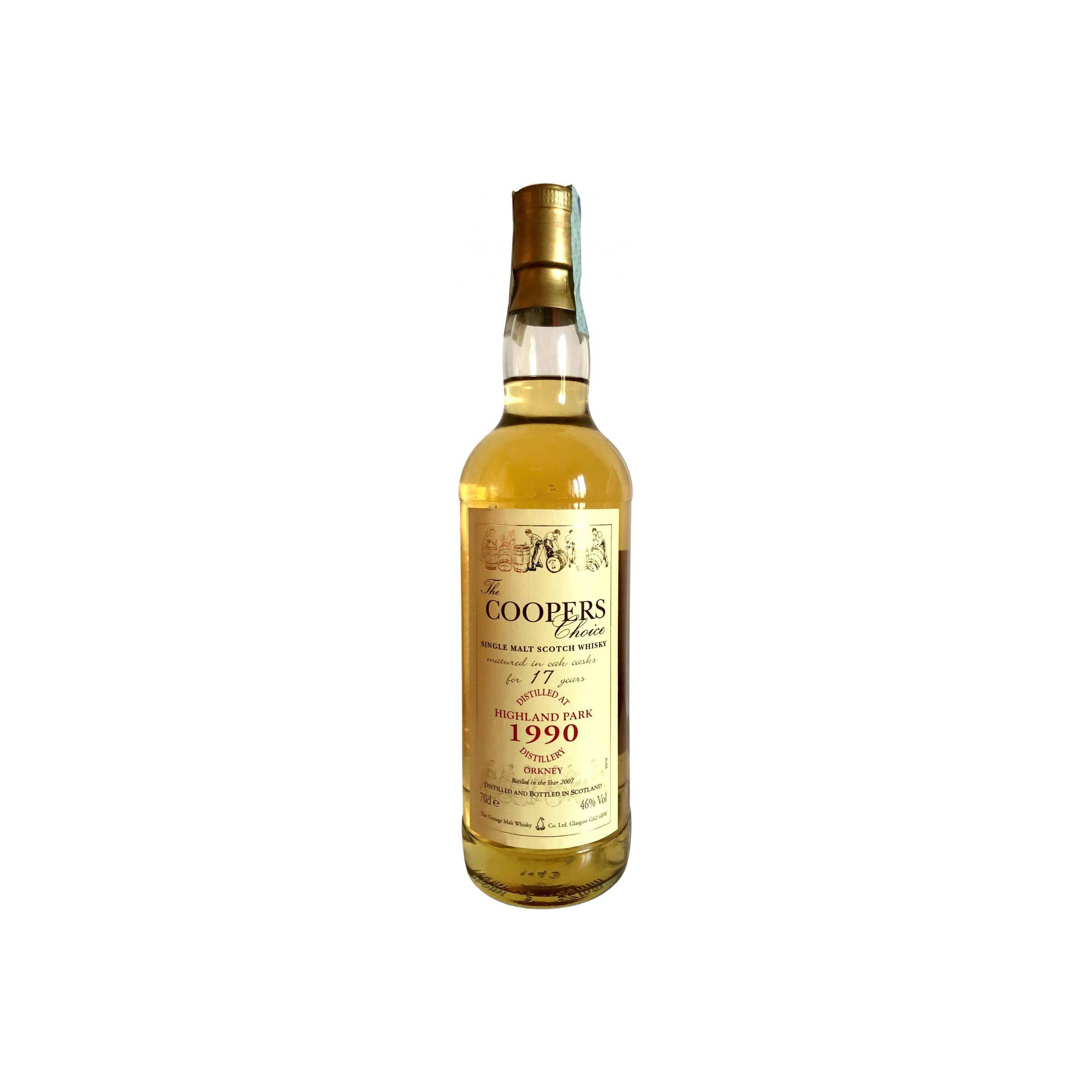 Highland Park The Cooper's Choice 1990 17 Years Single Malt Whisky