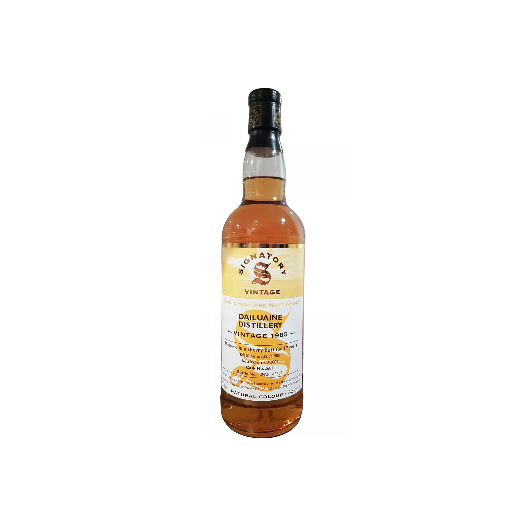Dailuaine Vintage Collection 1985 17 Years Single Malt Whisky