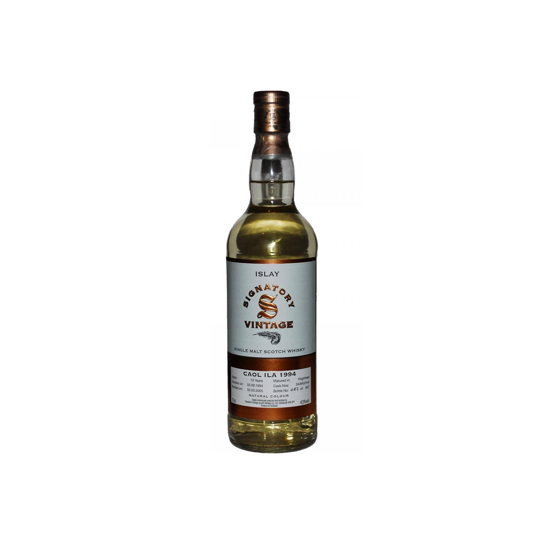 Caol Ila Vintage Collection 1994 10 Years Single Malt Whisky