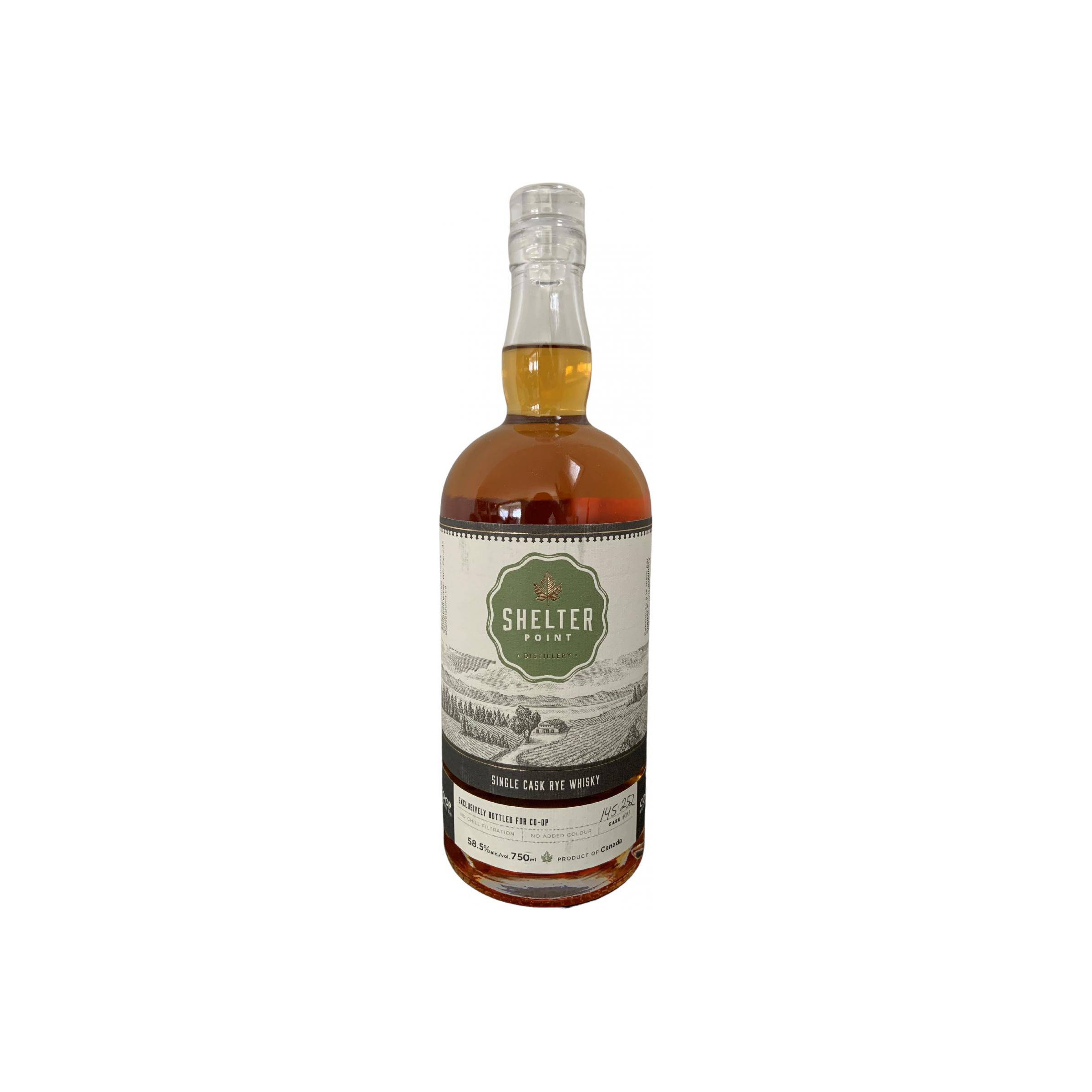 Shelter Point Single Cask Rye Whisky