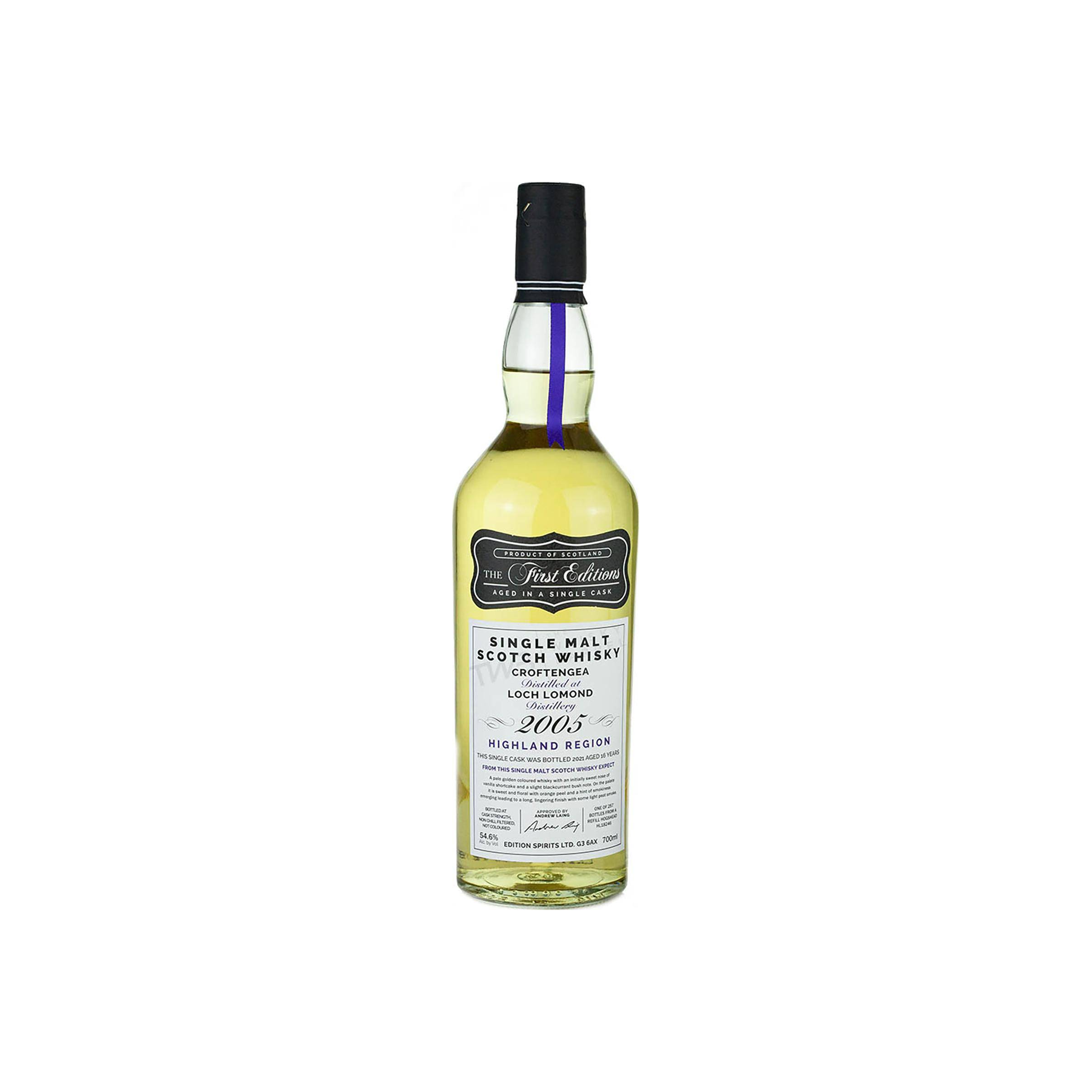 Loch Lomond The First Editions 2005 16 Years Single Malt Whisky