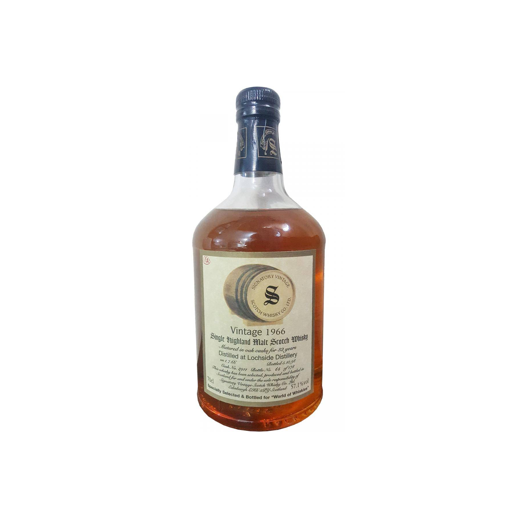 Lochside 1966 32 Years Single Malt Whisky