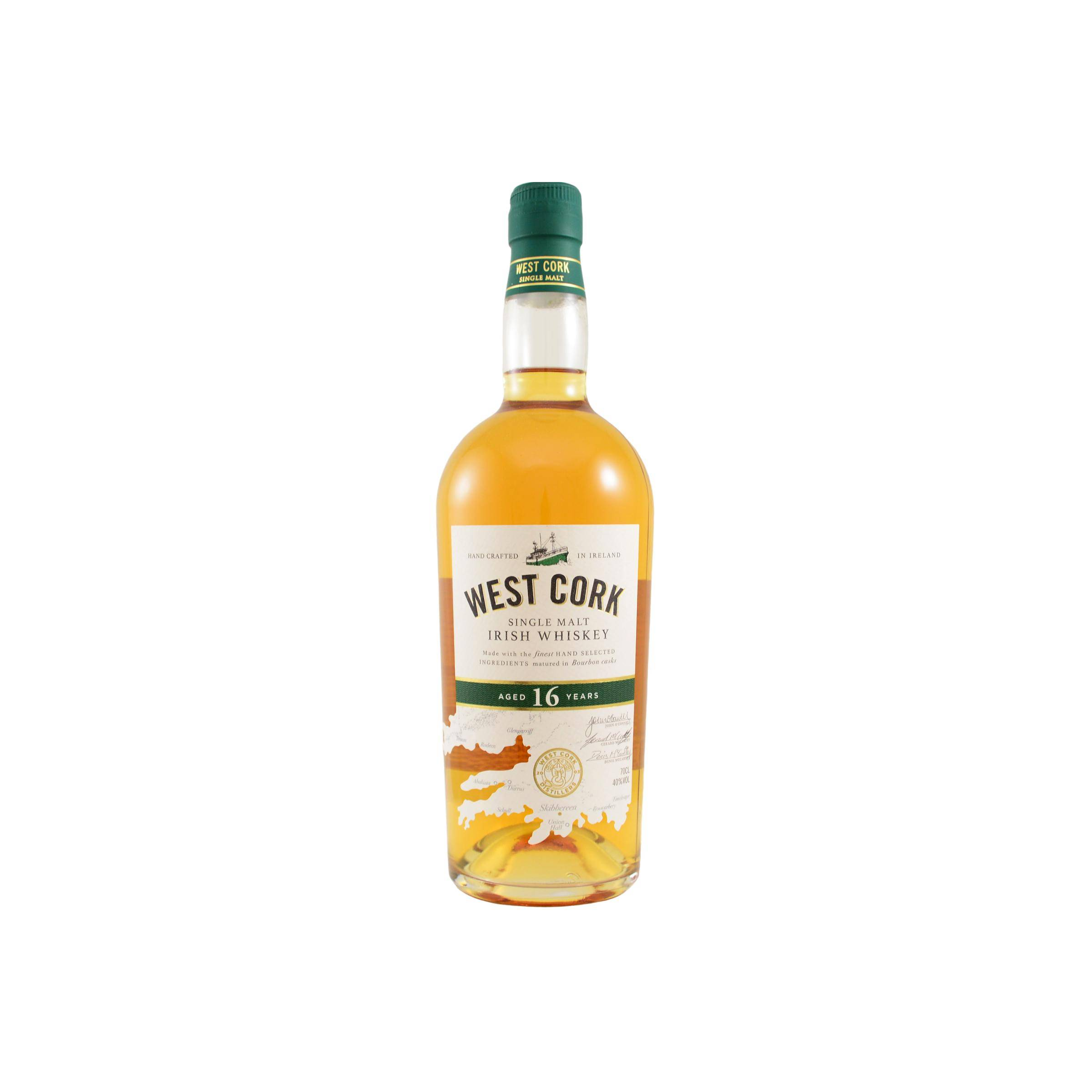 West Cork 16 Years Single Malt Whisky