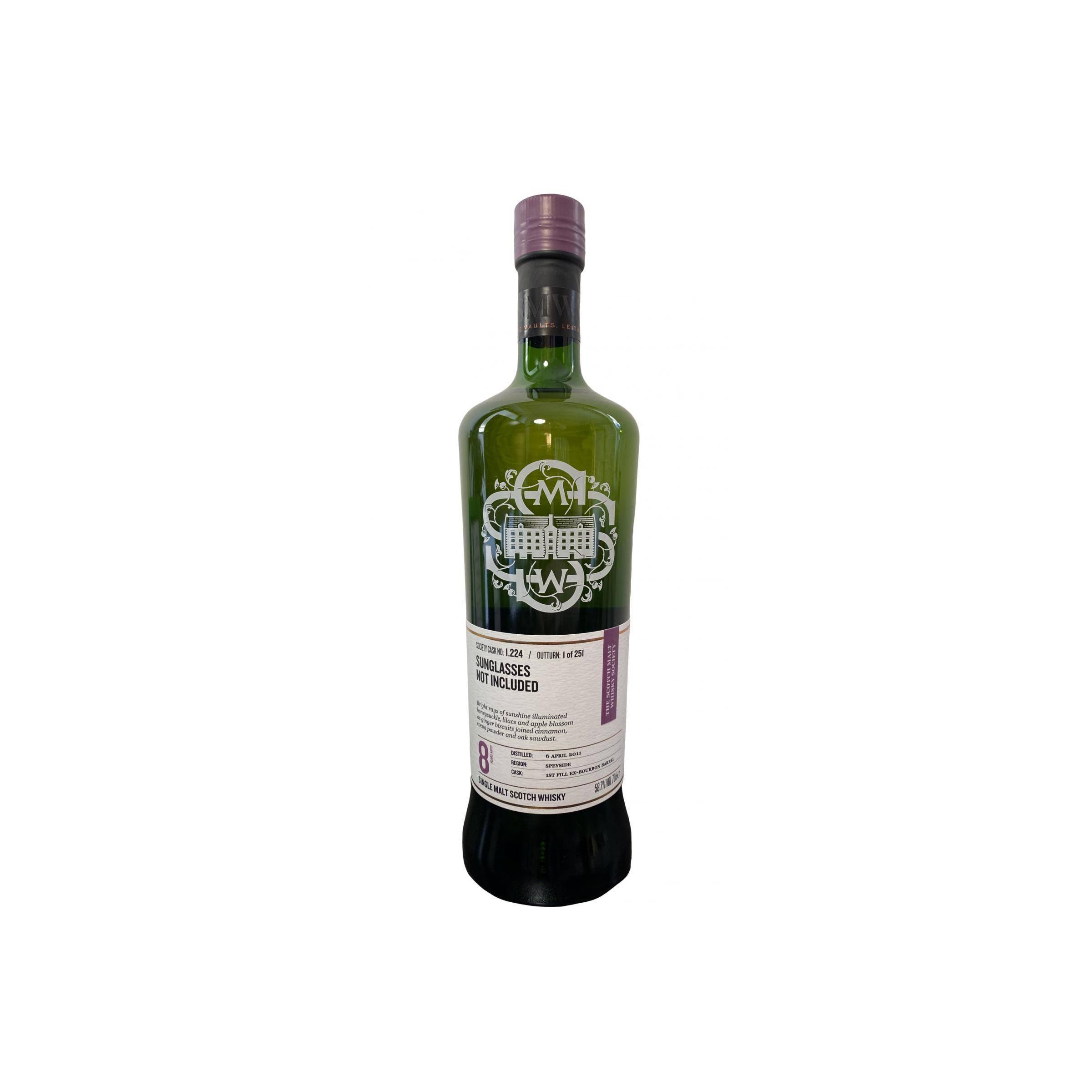 The Scotch Malt Whisky Society 2011 8 Years Single Malt Whisky
