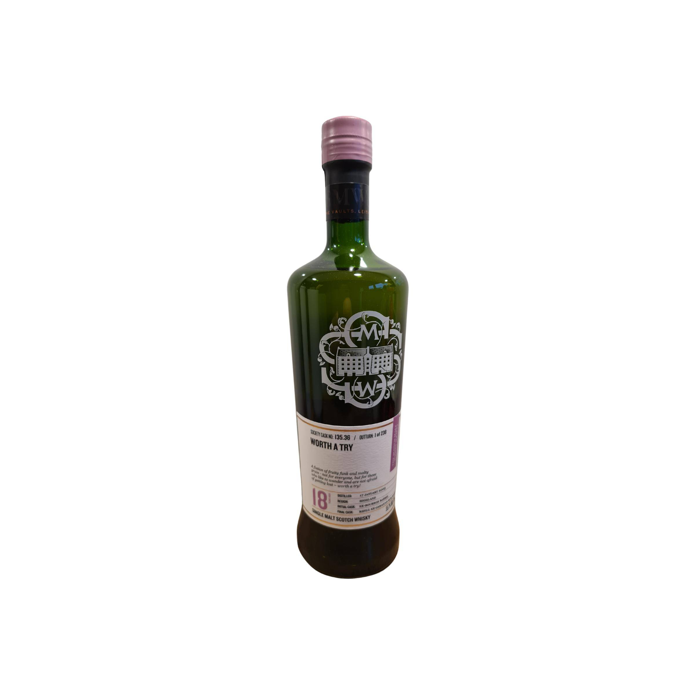 The Scotch Malt Whisky Society 2003 18 Years Single Malt Whisky