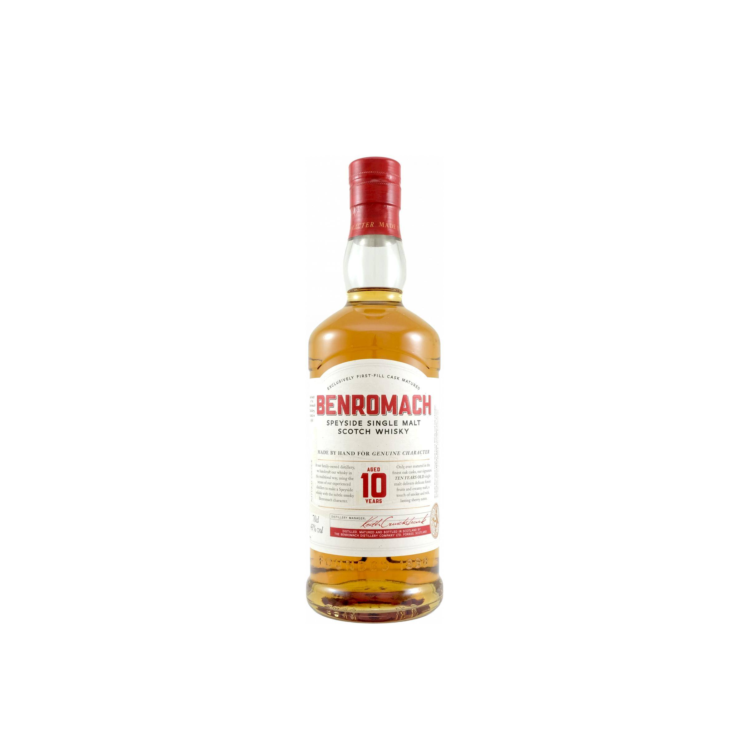 Benromach 10 Years Single Malt Whisky