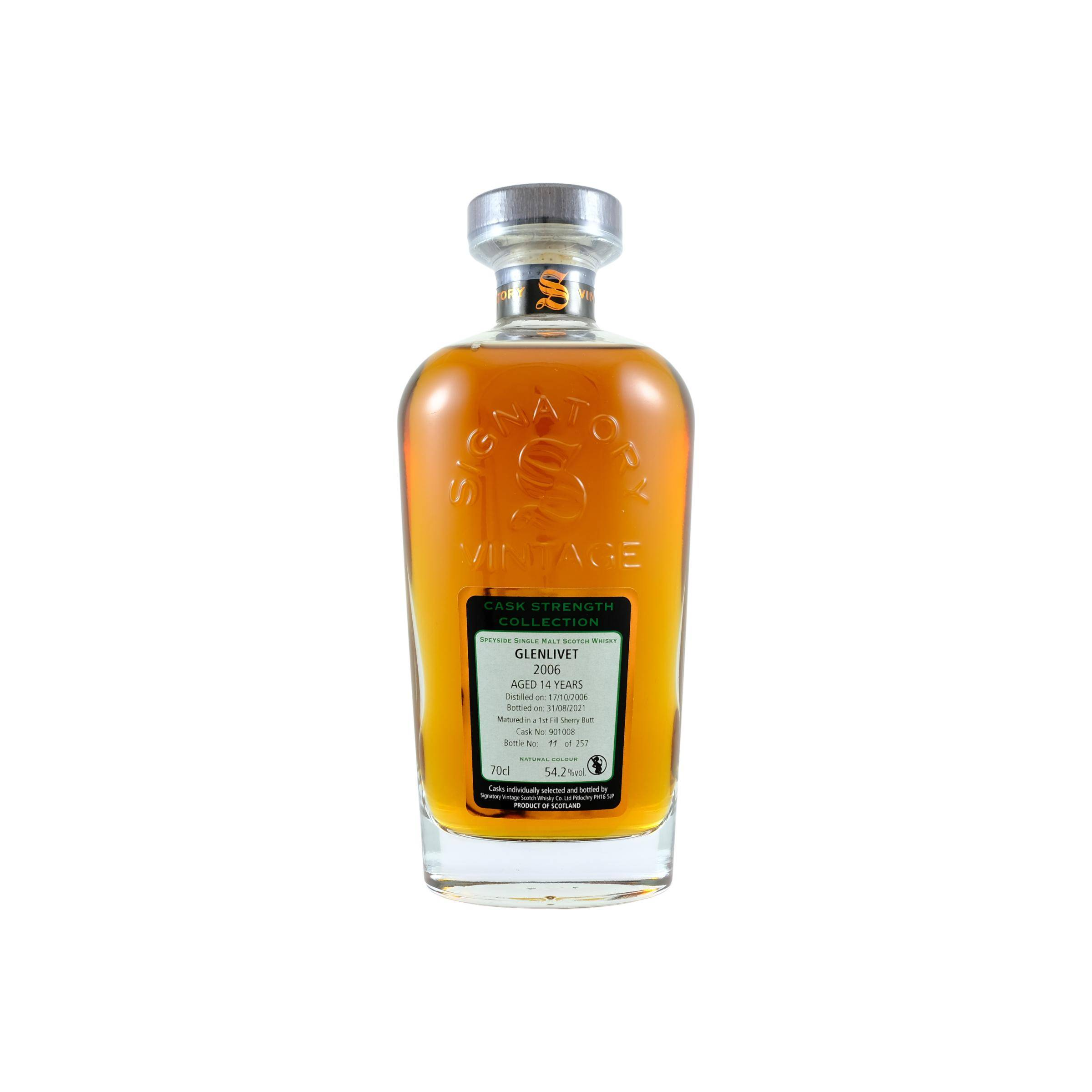 The Glenlivet Cask Strength Collection 2006 14 Years Single Malt Whisky