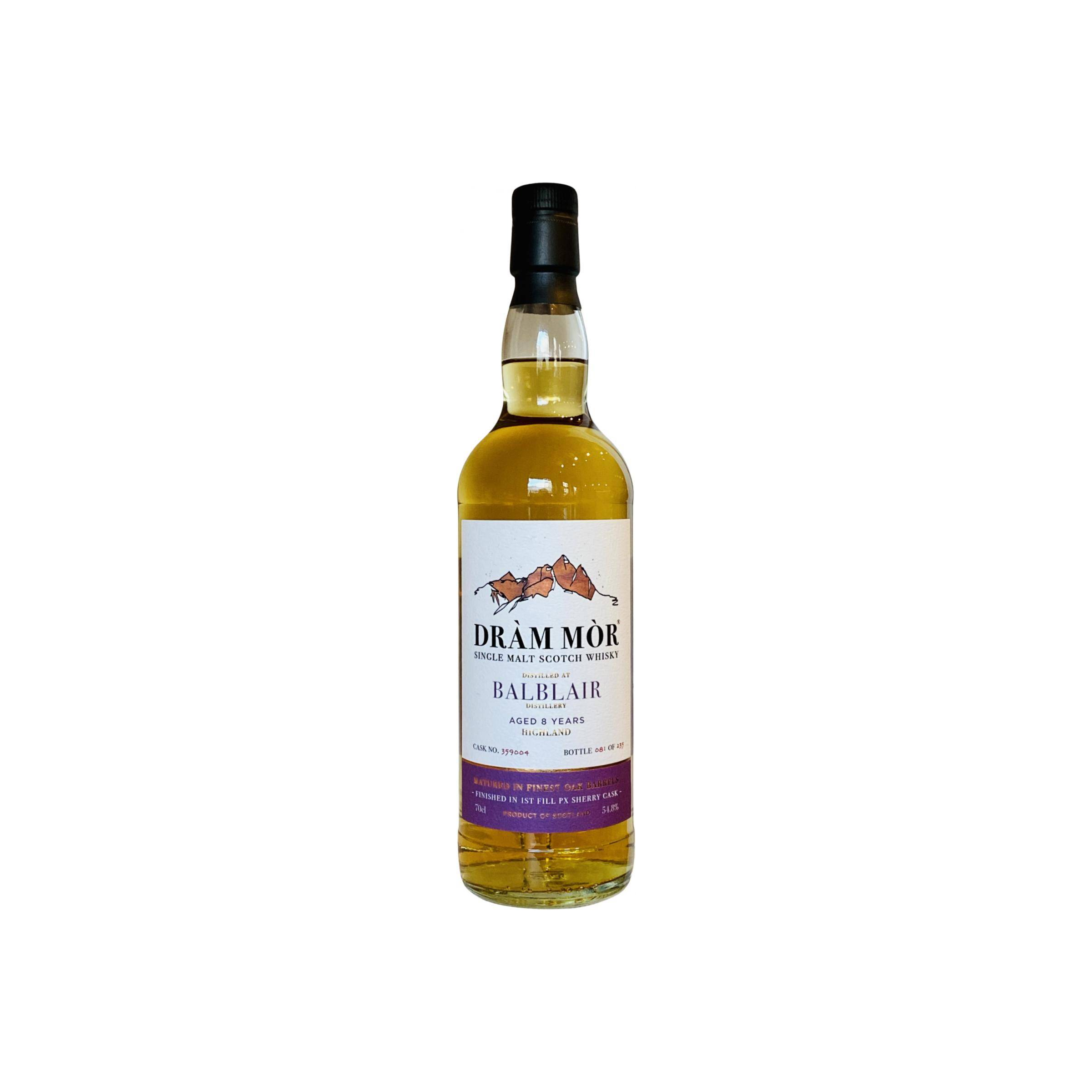Balblair 8 Years Single Malt Whisky