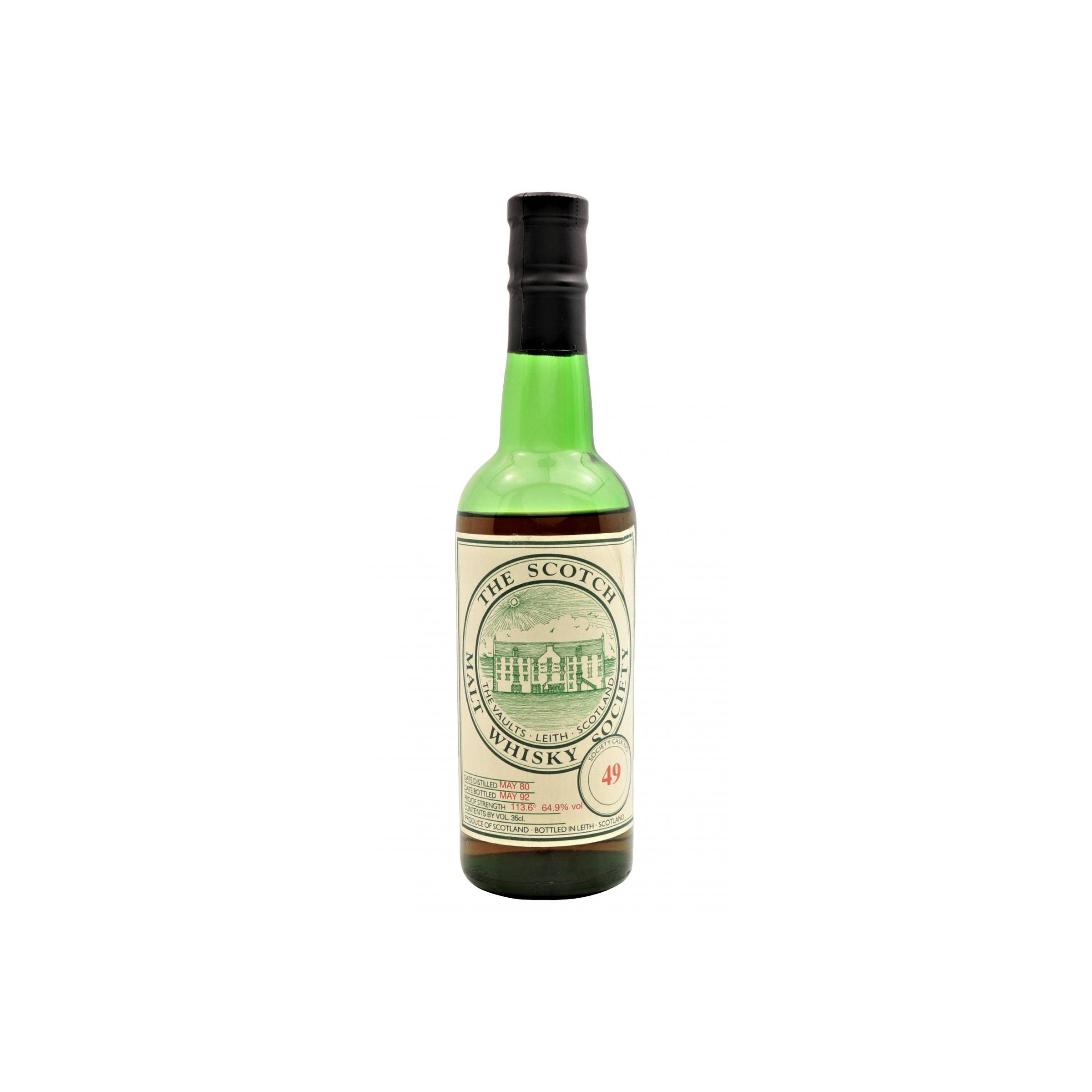 The Scotch Malt Whisky Society 1980 12 Years Single Malt Whisky
