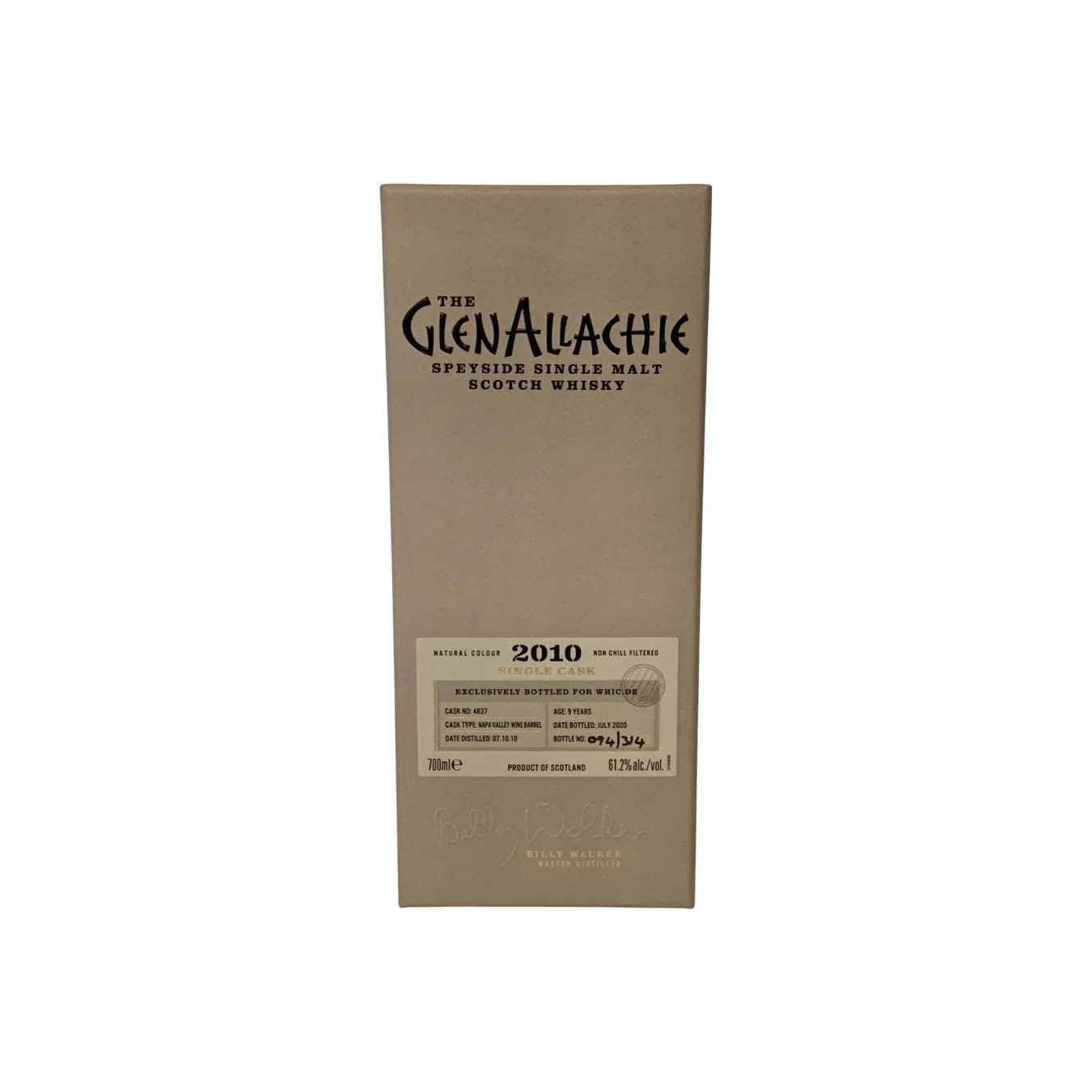 The GlenAllachie Single Cask 2010 9 Years Single Malt Whisky 3