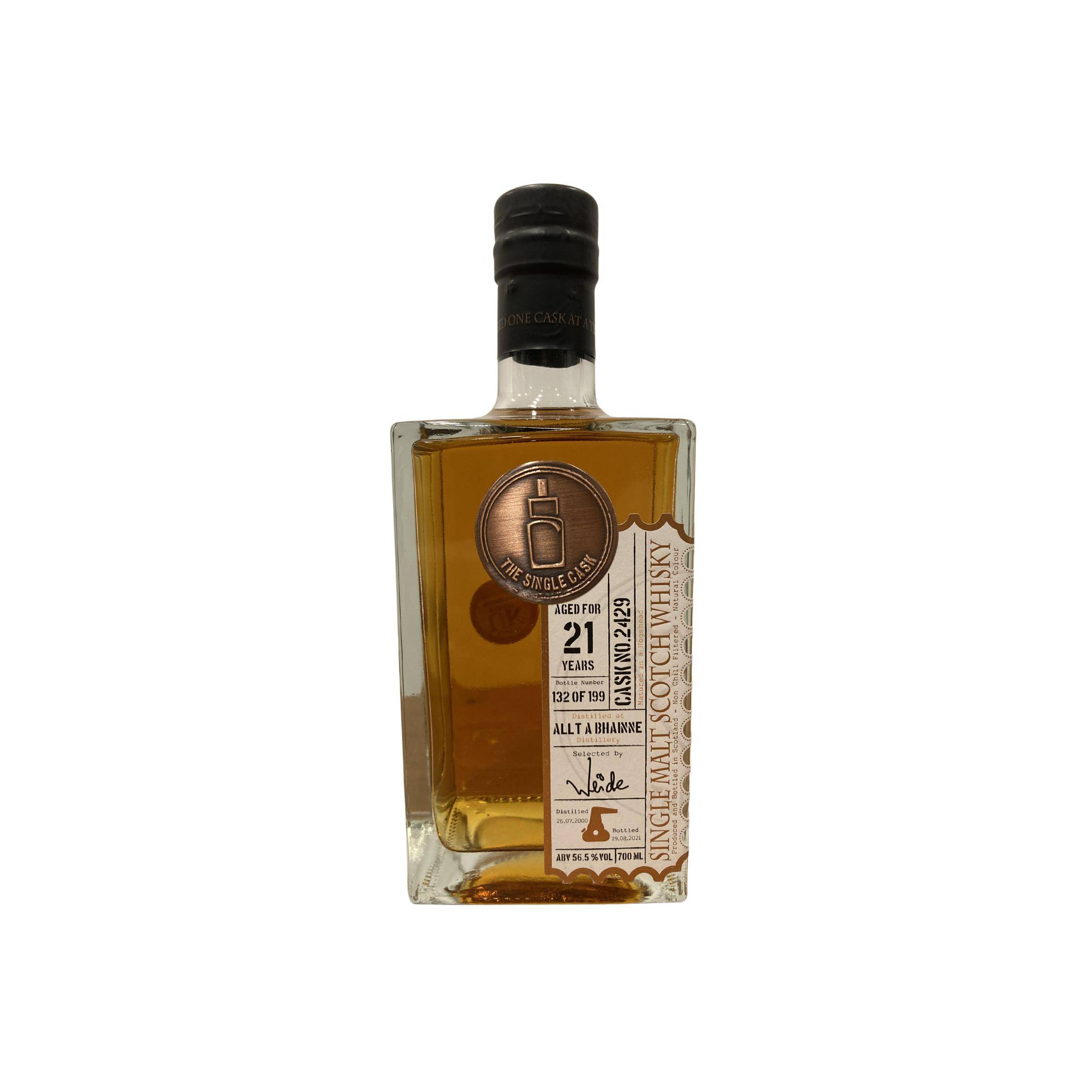 Allt-A-Bhainne 2000 21 Years Single Malt Whisky