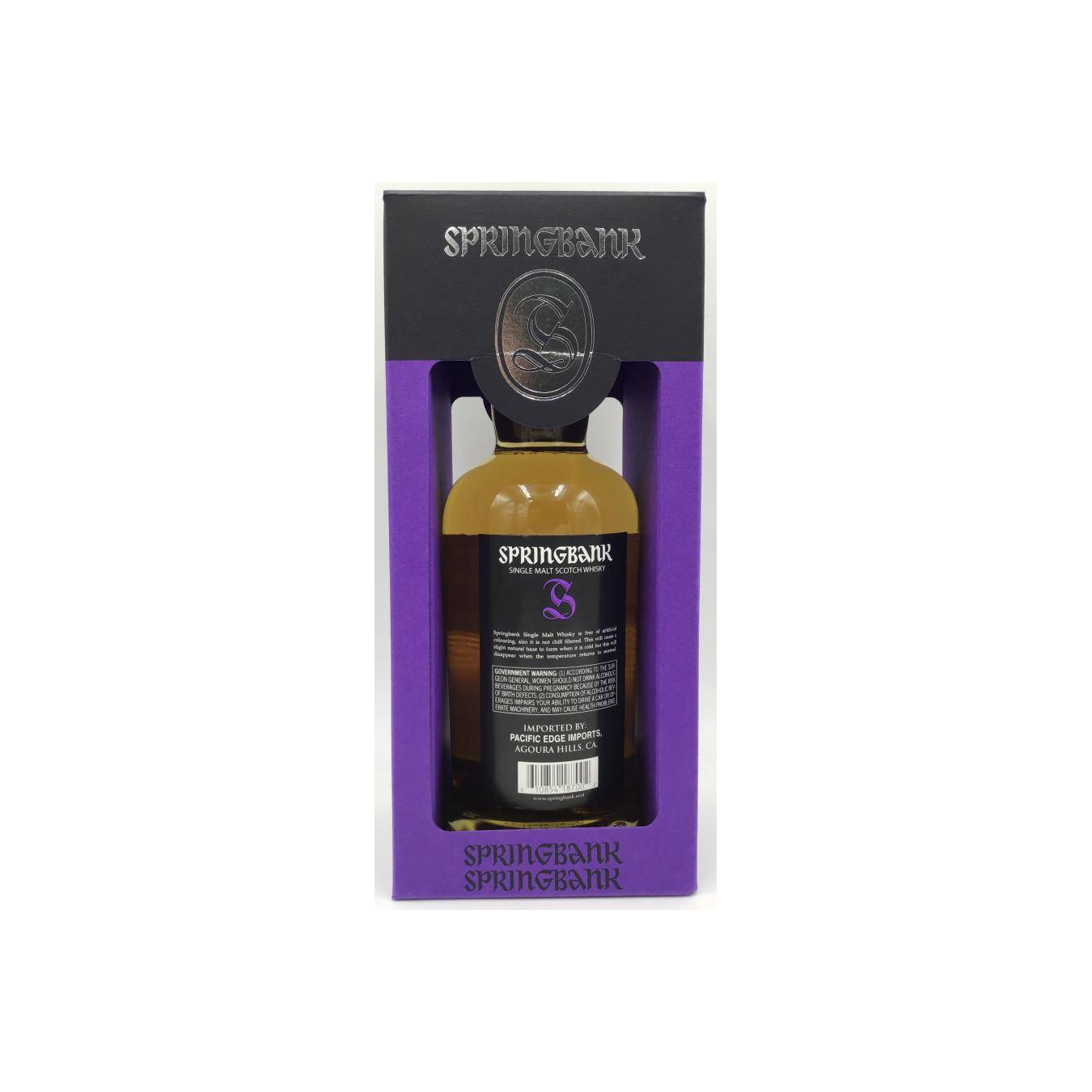 Springbank 18 Years Single Malt Whisky 3
