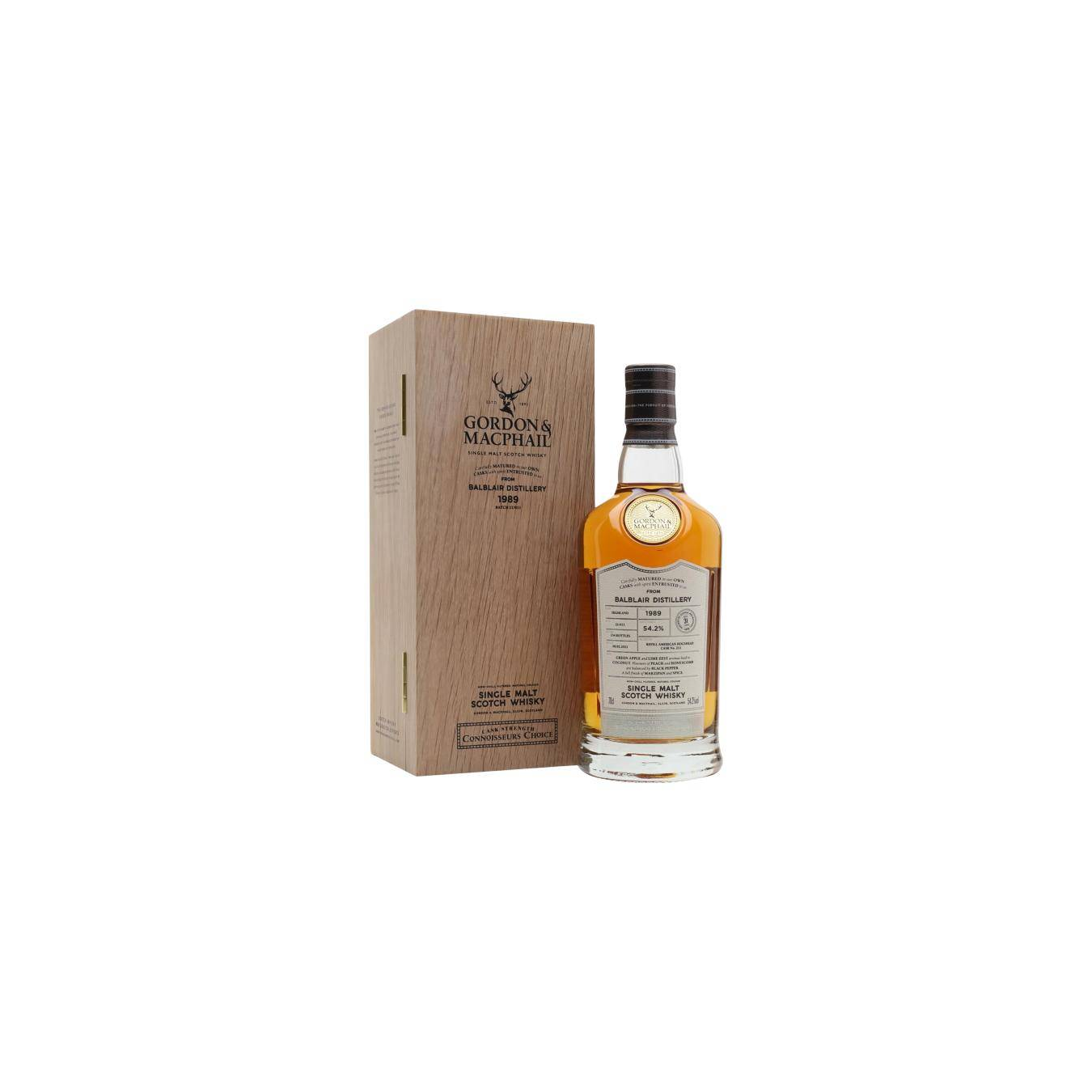 Balblair Connoisseurs Choice - Cask Strength 1989 31 Years Single Malt Whisky 3