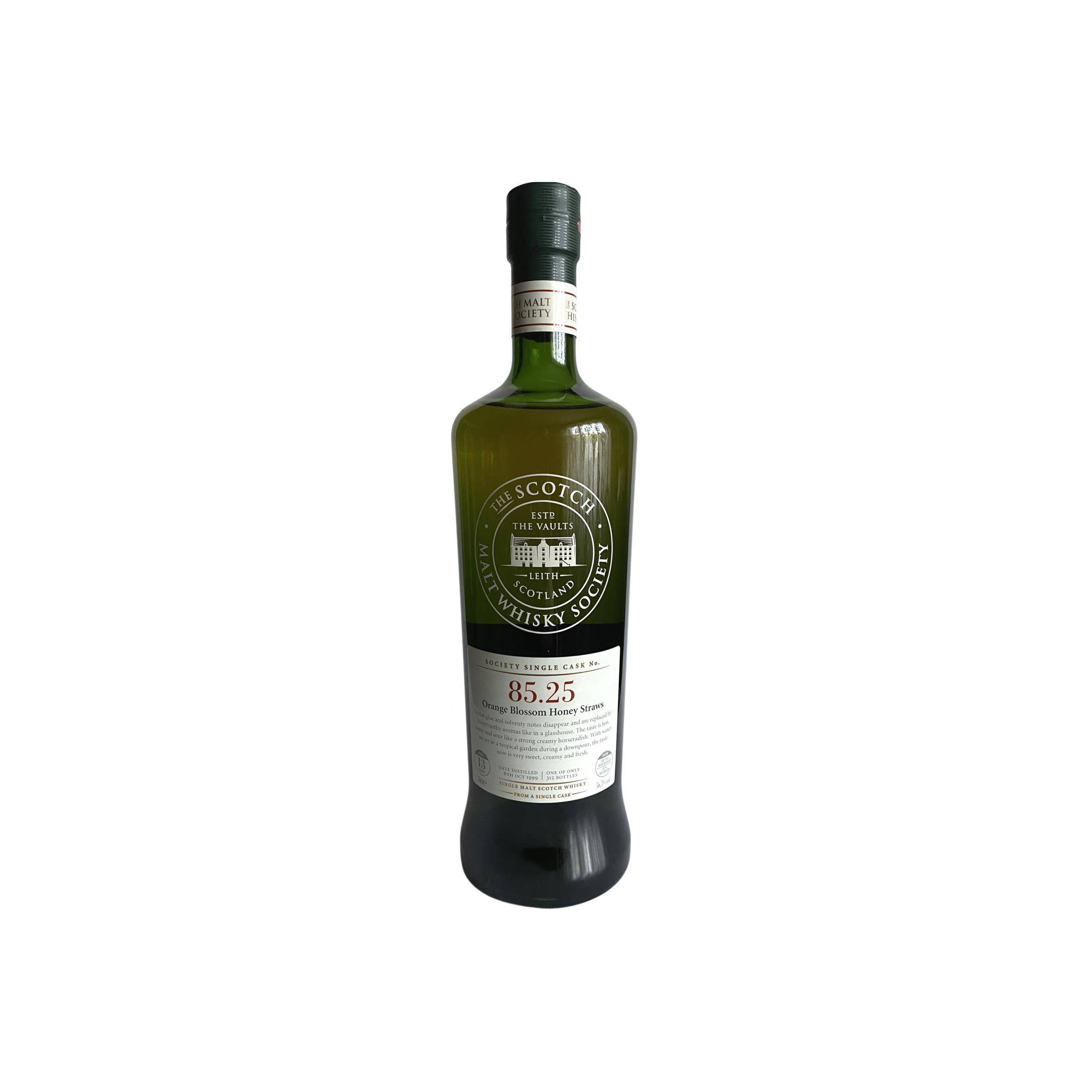 The Scotch Malt Whisky Society 1999 13 Years Single Malt Whisky