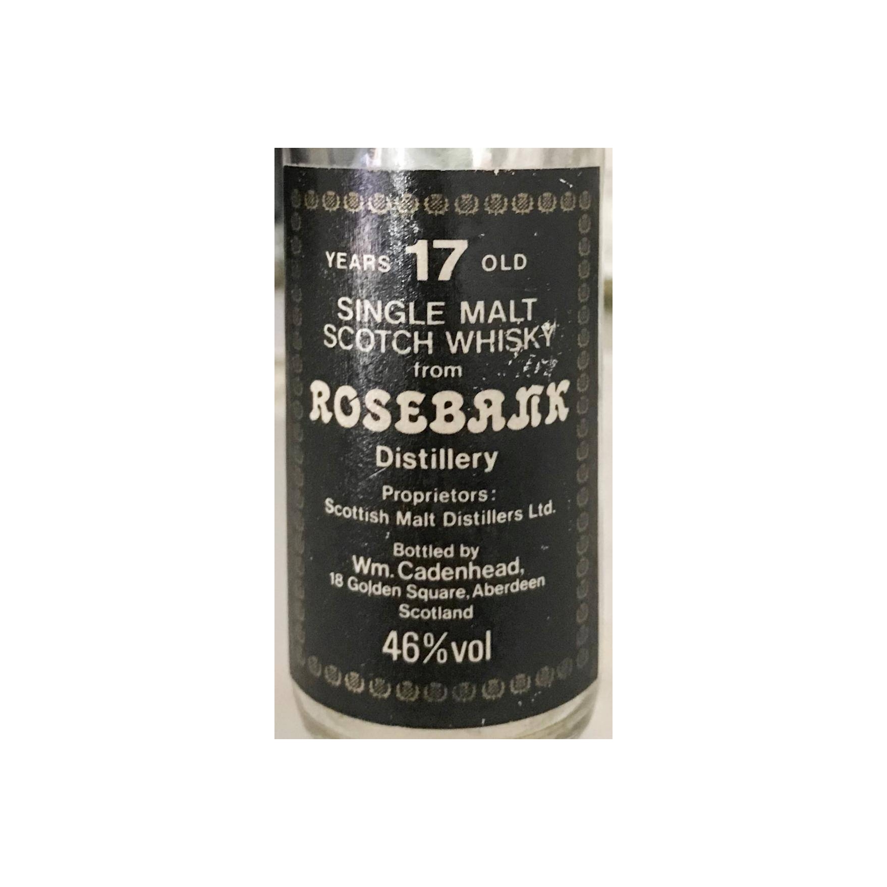 Rosebank 17 Years Single Malt Whisky 3