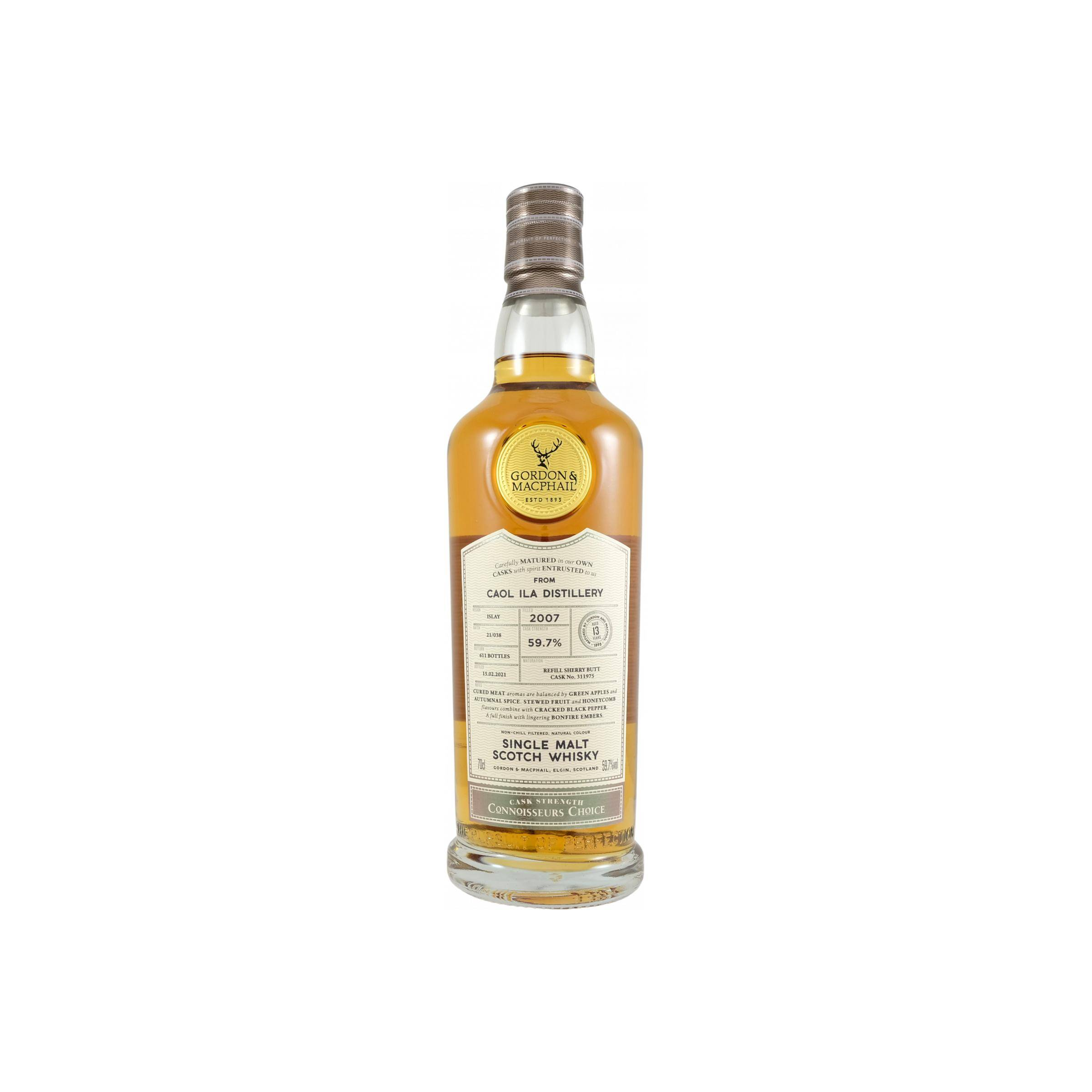 Caol Ila Connoisseurs Choice - Cask Strength 2007 13 Years Single Malt Whisky