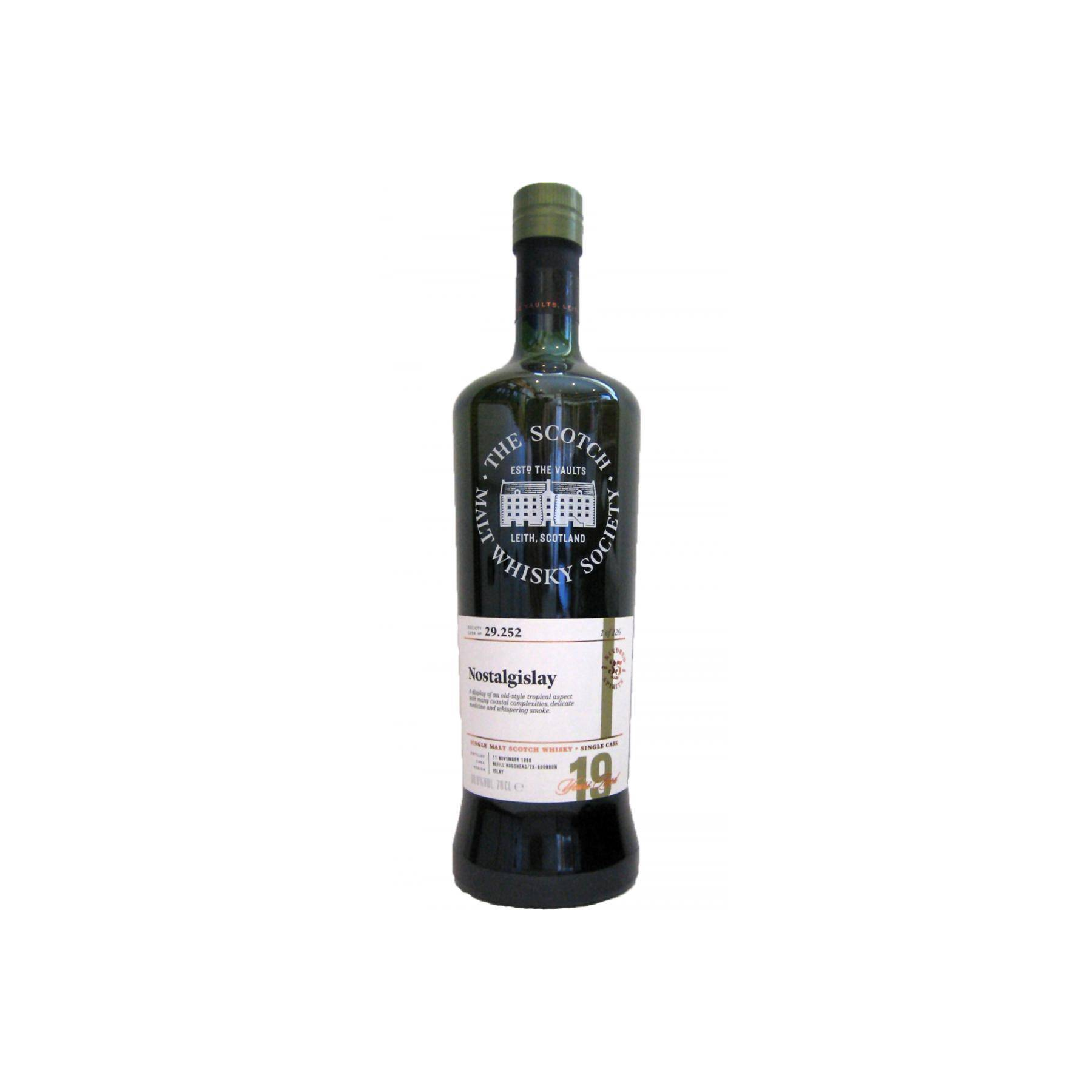 The Scotch Malt Whisky Society 1998 19 Years Single Malt Whisky