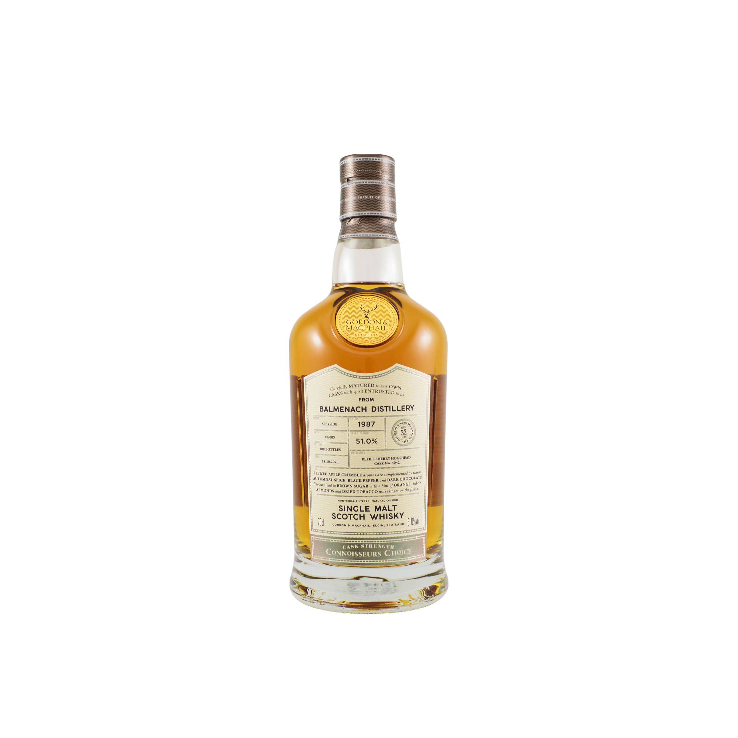 Balmenach 1987 32 Years Single Malt Whisky