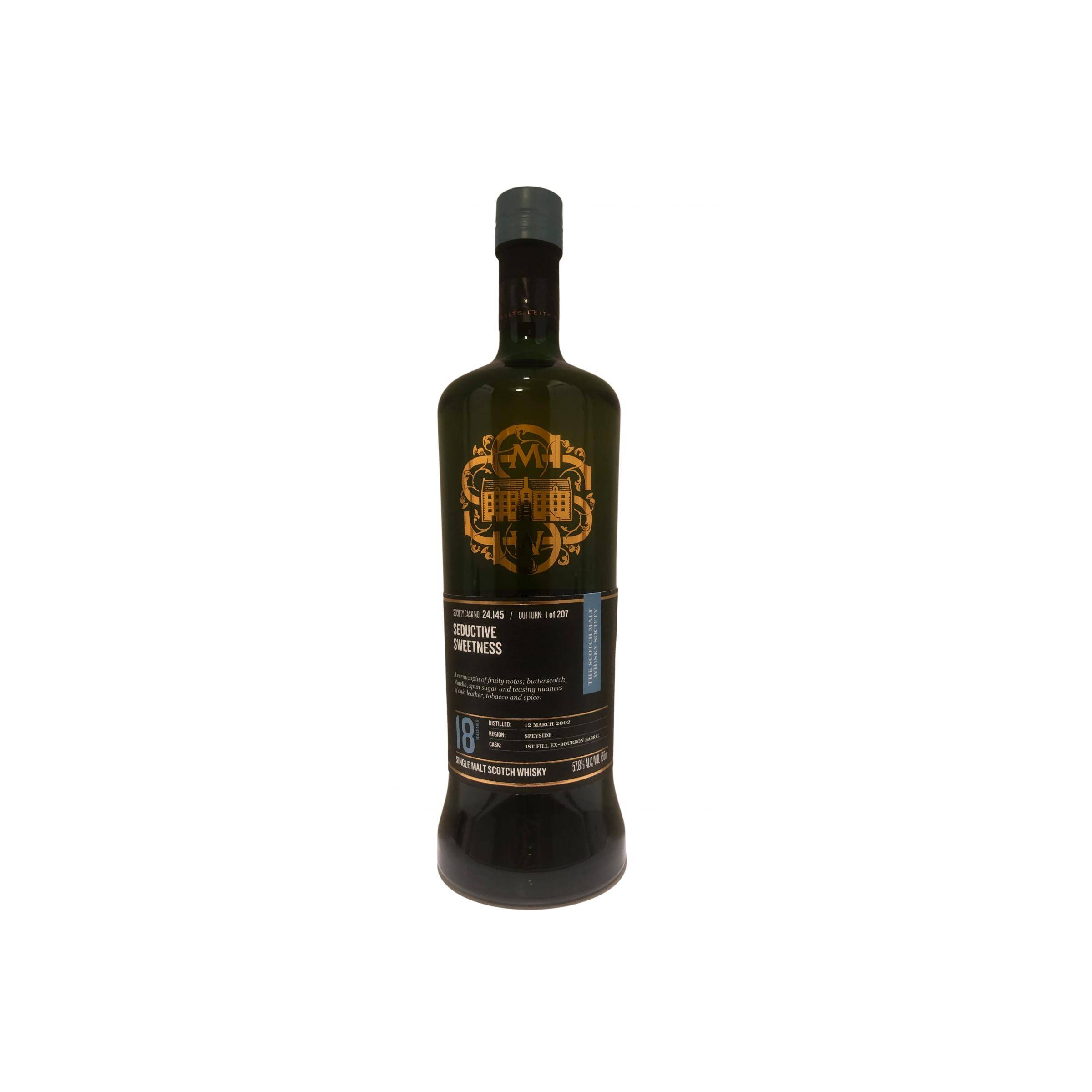The Scotch Malt Whisky Society 2002 18 Years Single Malt Whisky