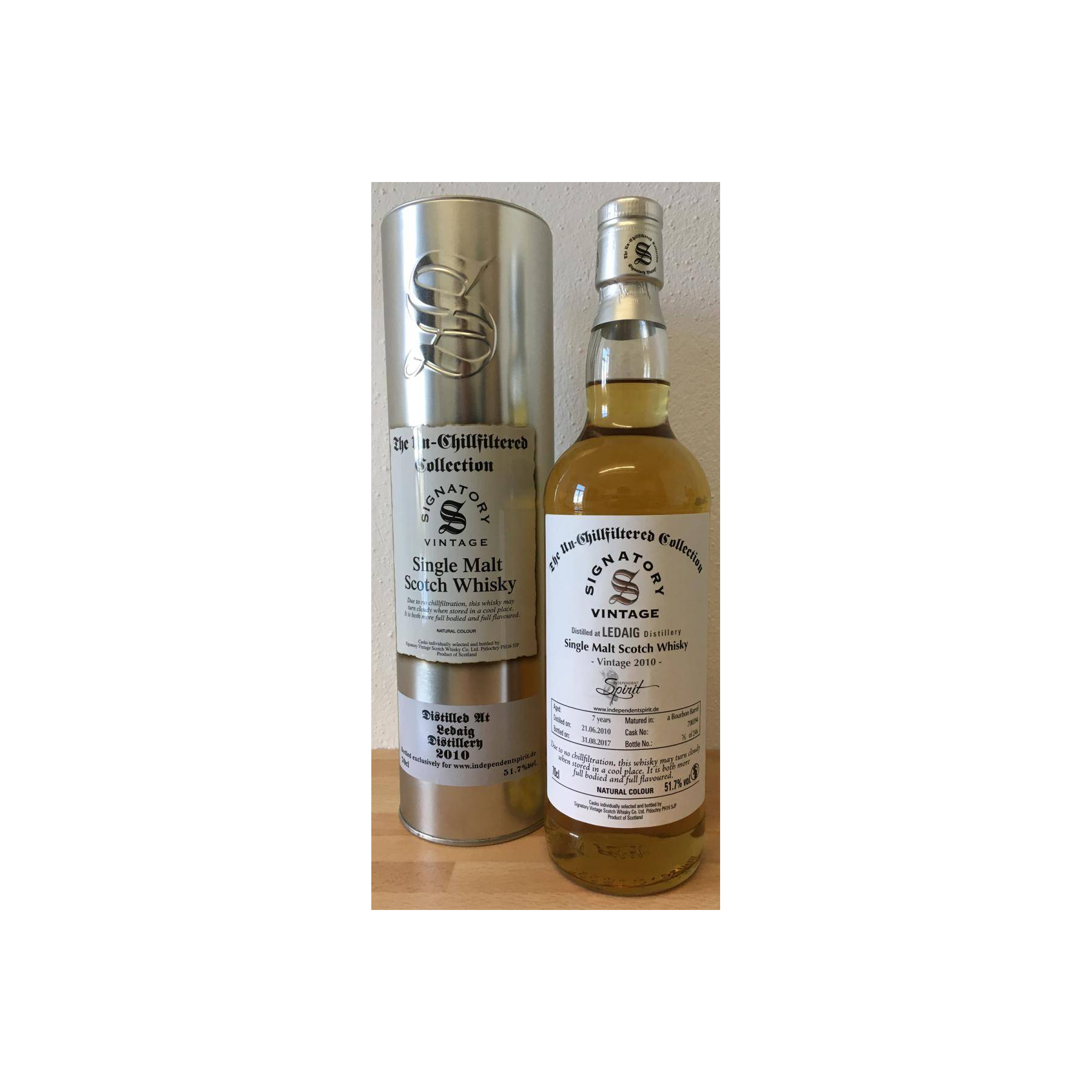 Tobermory The Un-Chillfiltered Collection 2010 7 Years Single Malt Whisky 3