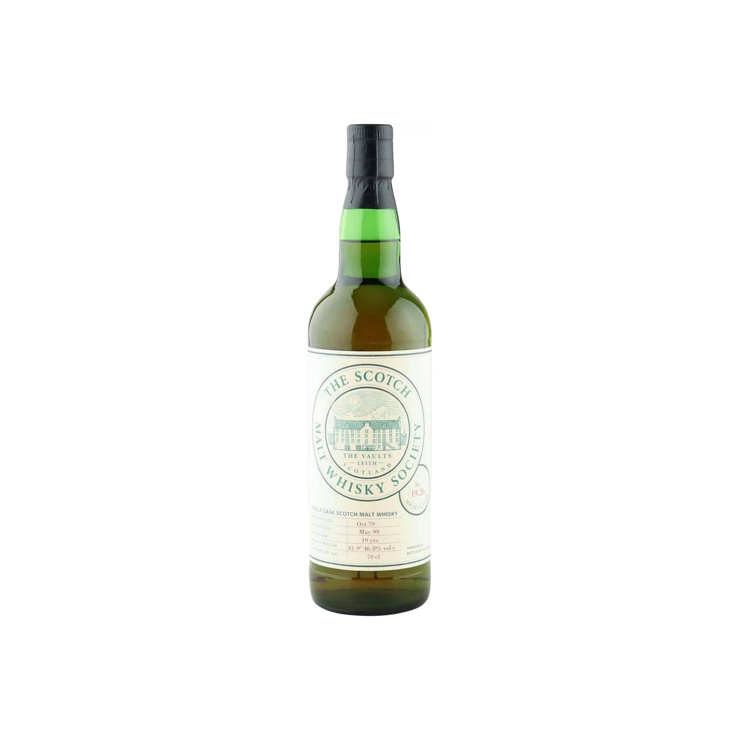 The Scotch Malt Whisky Society 1979 19 Years Single Malt Whisky