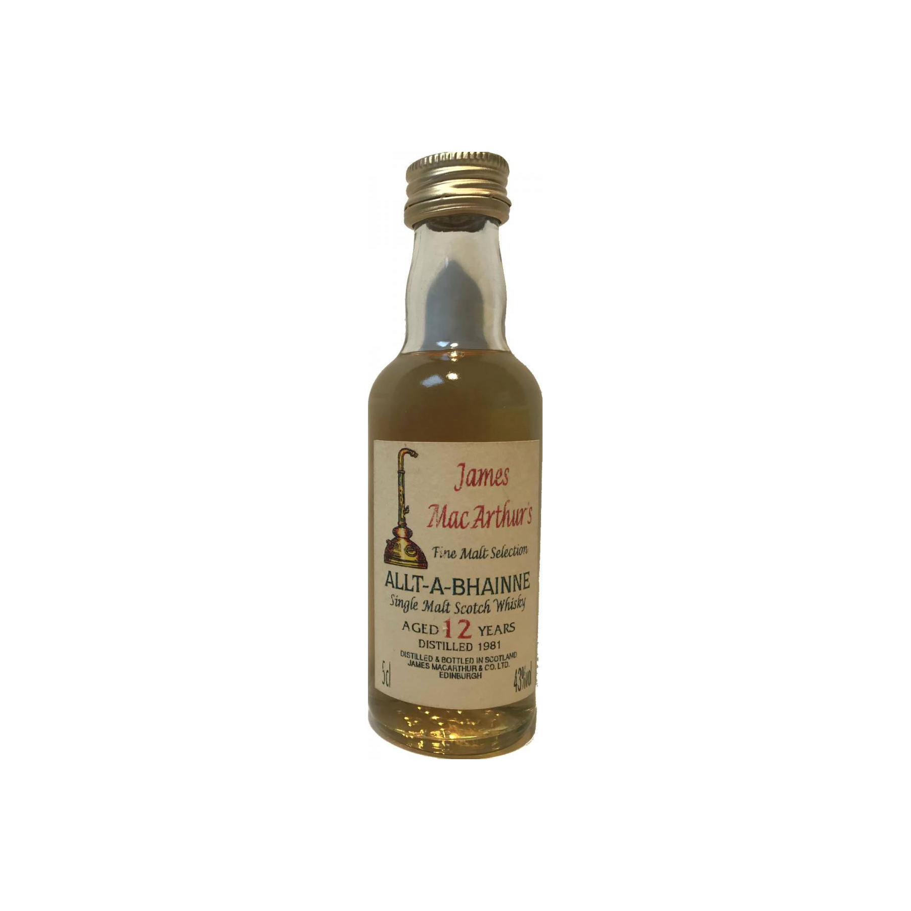 Allt-A-Bhainne 1981 12 Years Single Malt Whisky 2
