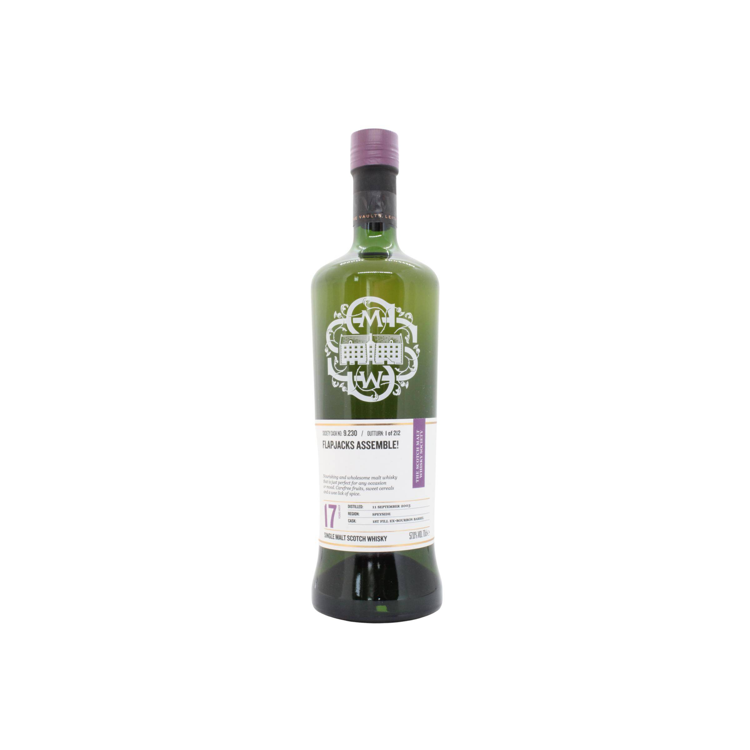 The Scotch Malt Whisky Society 2003 17 Years Single Malt Whisky