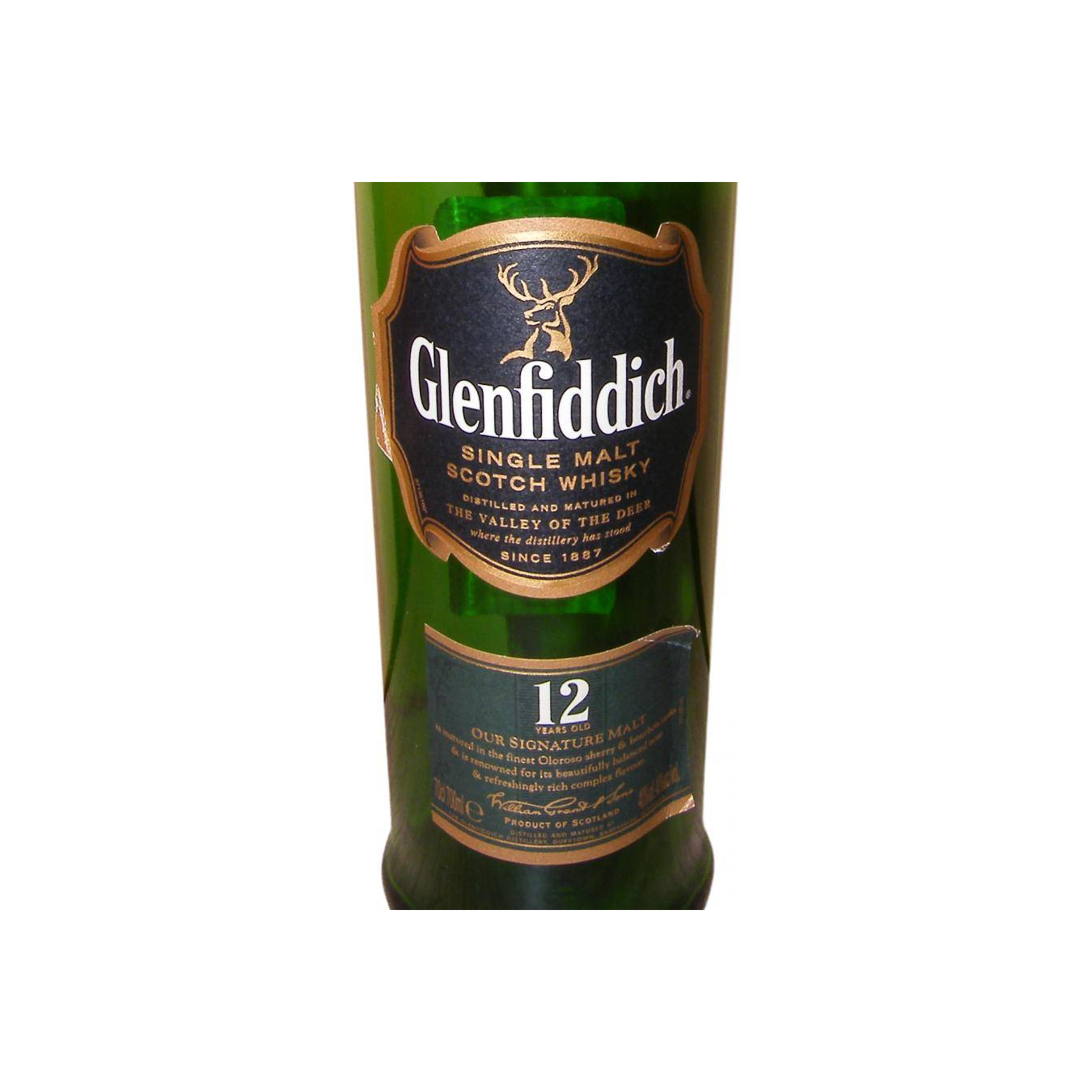 Glenfiddich 12 Years Single Malt Whisky