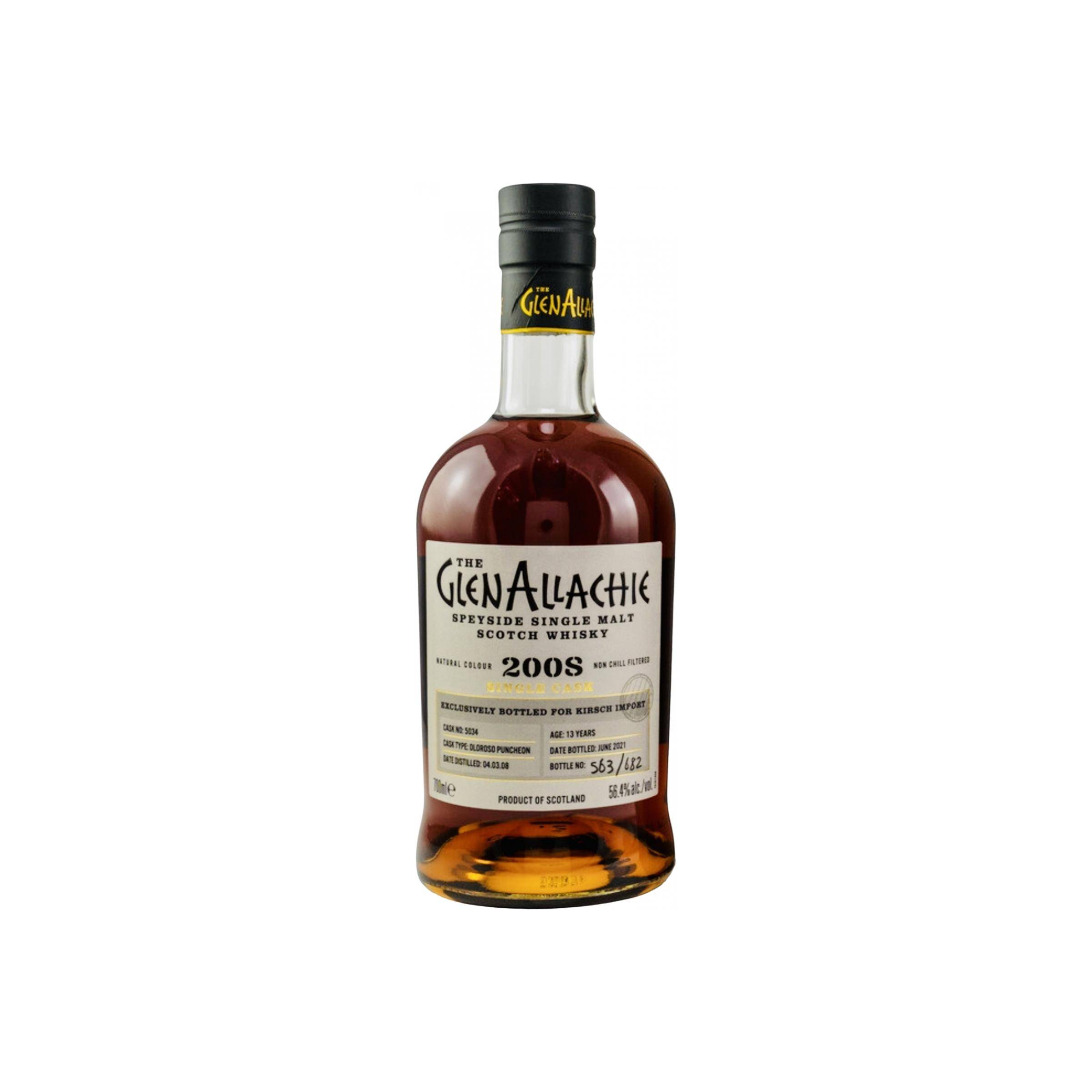 The GlenAllachie Single Cask 2008 13 Years Single Malt Whisky