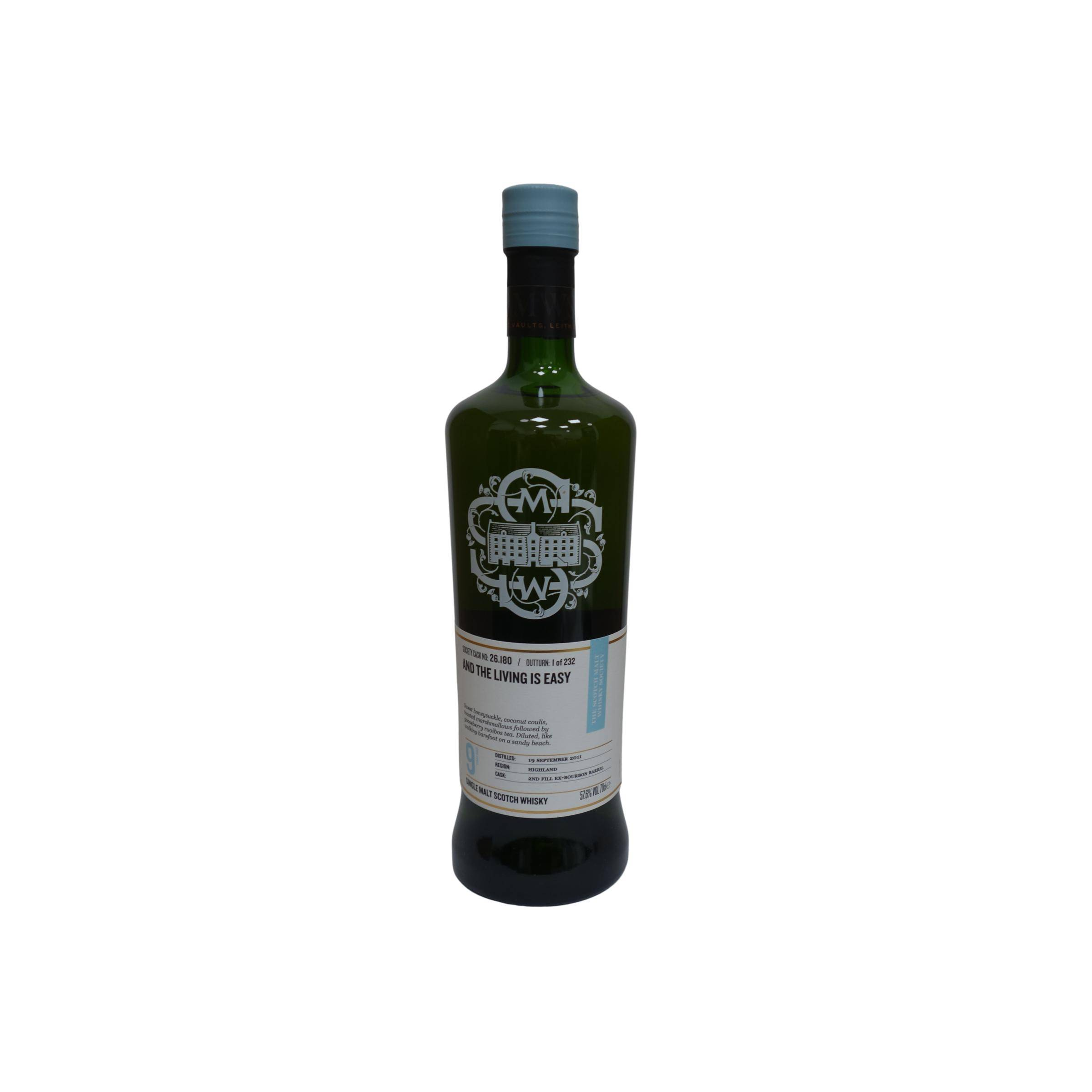 The Scotch Malt Whisky Society 2011 9 Years Single Malt Whisky