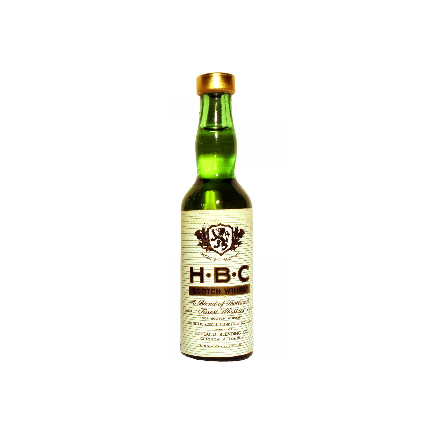 HBC Scotch Whisky