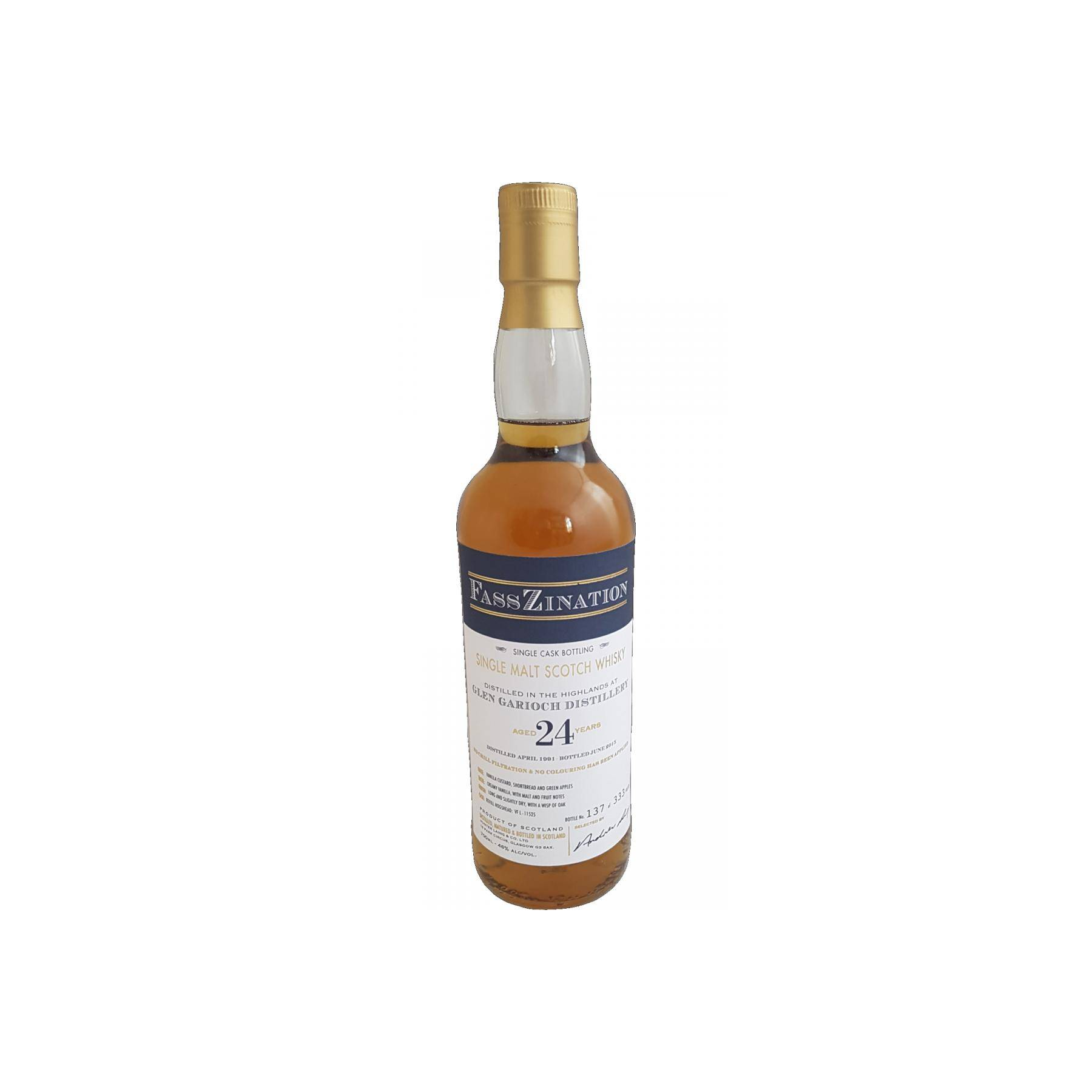 Glen Garioch 1991 24 Years Single Malt Whisky