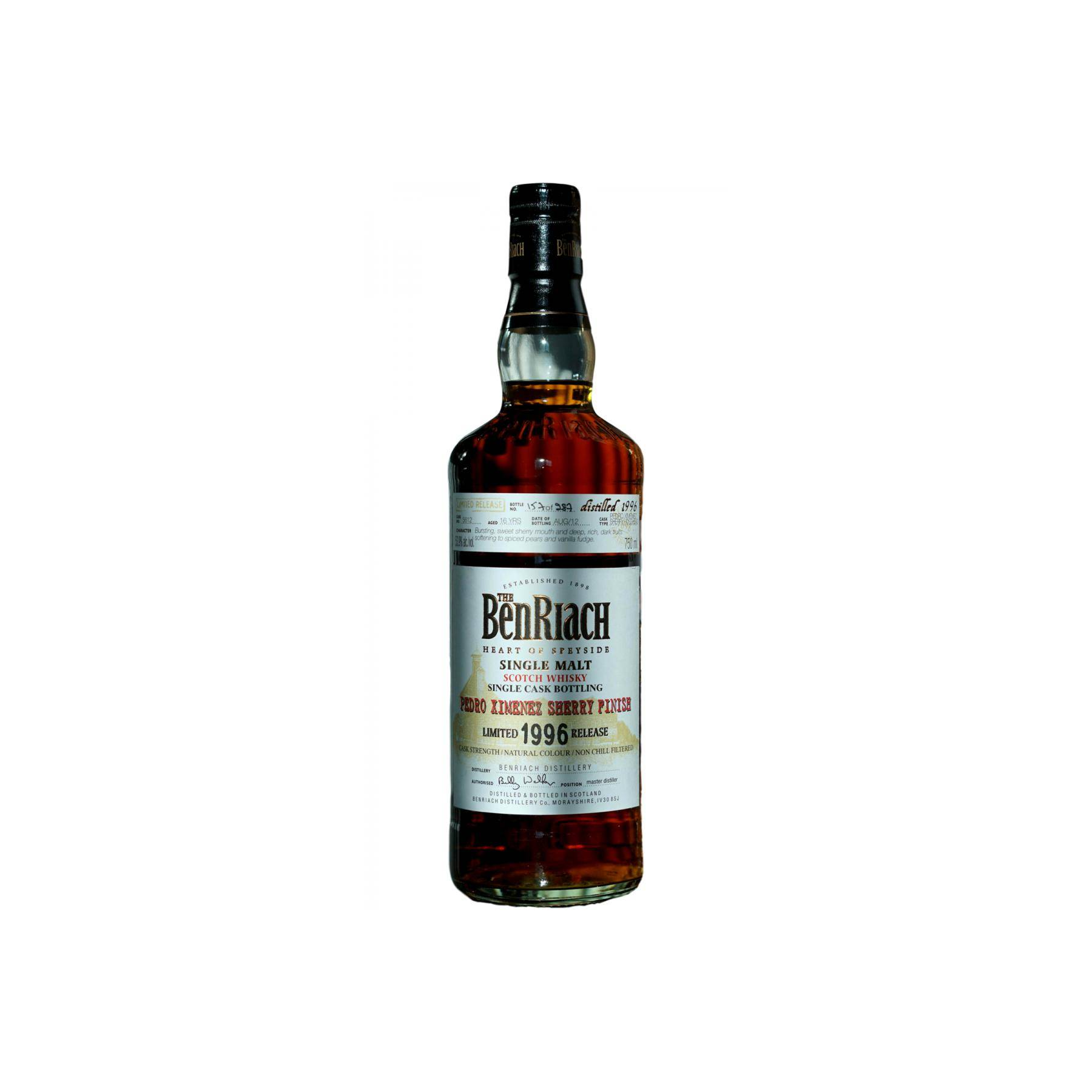 BenRiach Individual Cask Bottling 1996 16 Years Single Malt Whisky