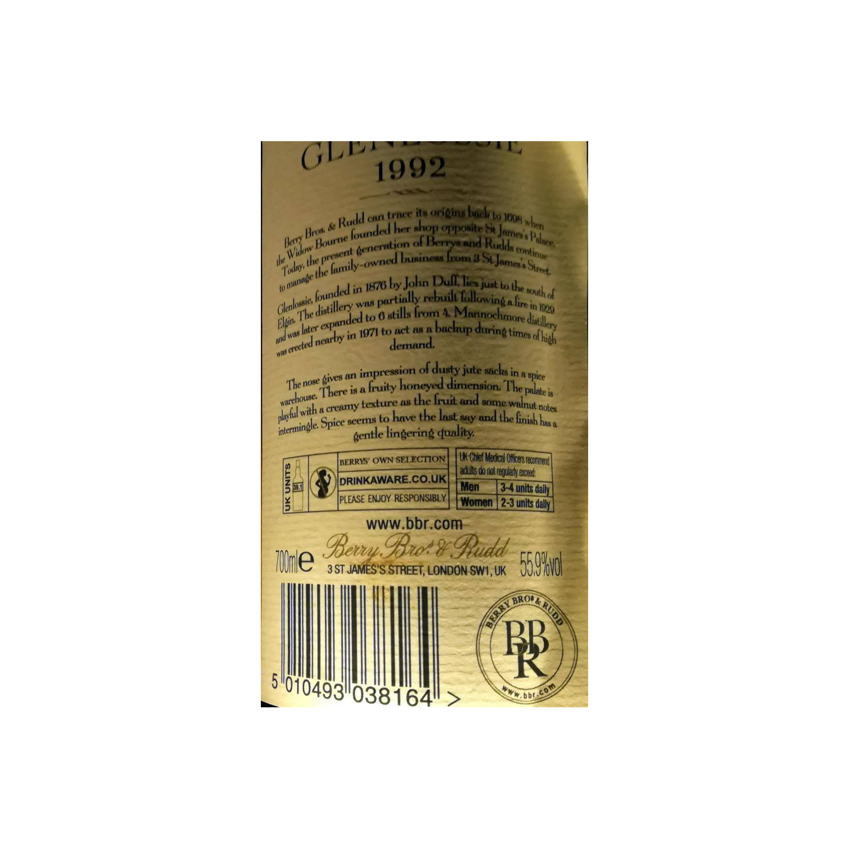 Glenlossie 1992 21 Years Single Malt Whisky 2