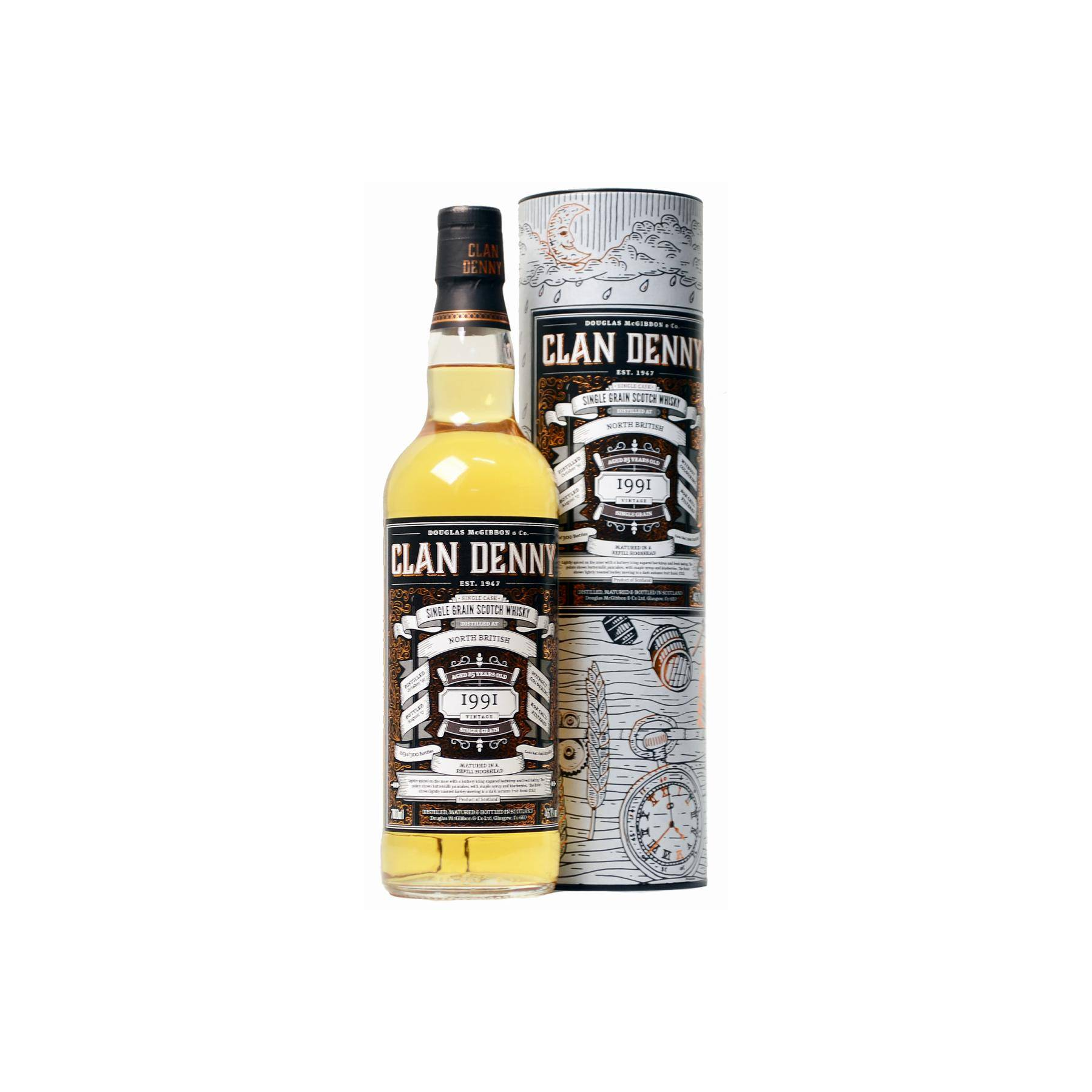 North British 1991 25 Years Single Grain Whisky 2
