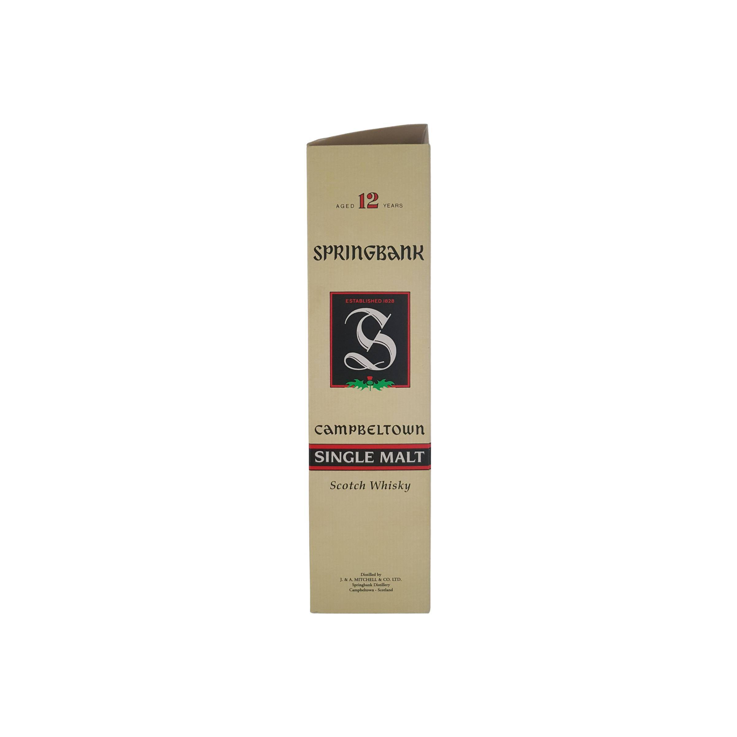 Springbank 12 Years Single Malt Whisky 3