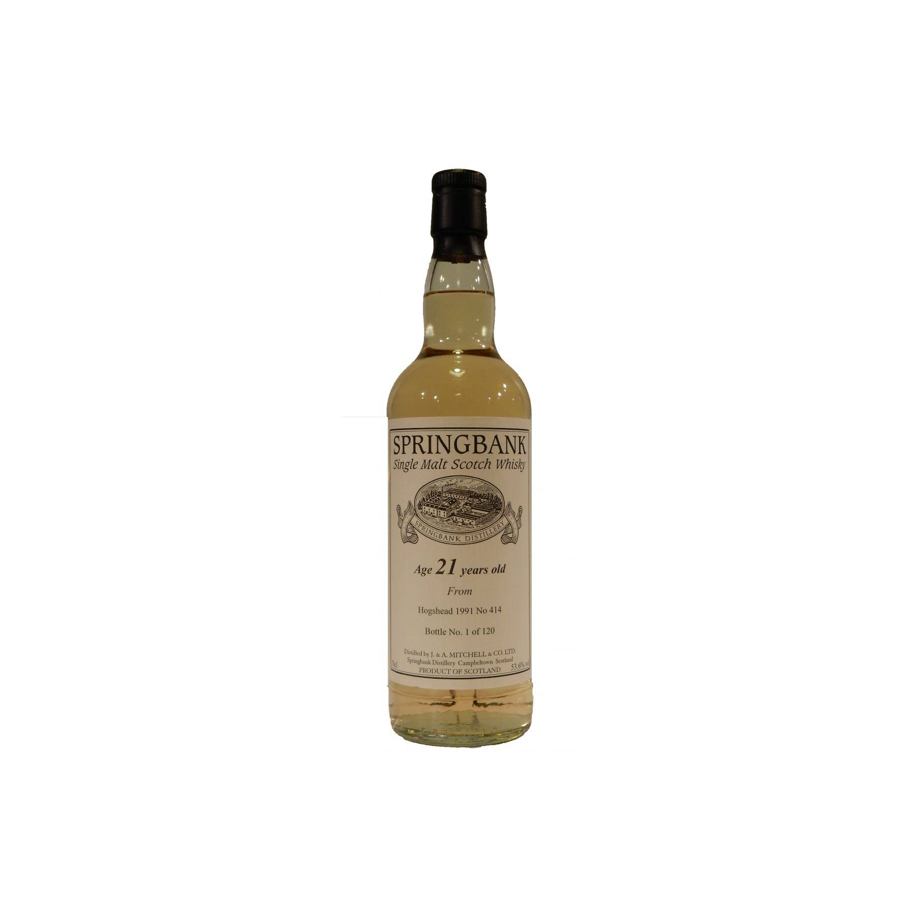 Springbank Private Bottling 1991 21 Years Single Malt Whisky
