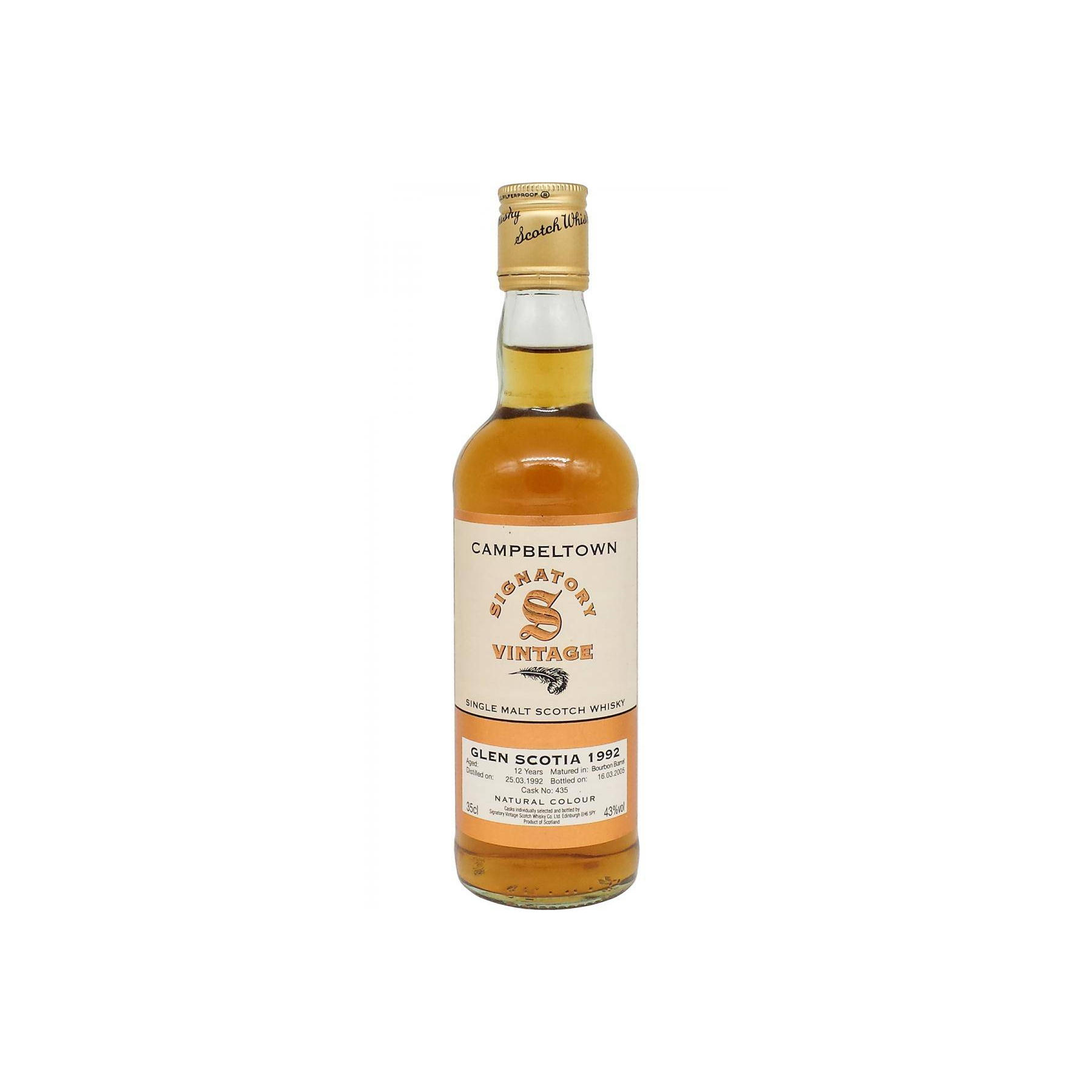 Glen Scotia Vintage Collection 1992 12 Years Single Malt Whisky 2