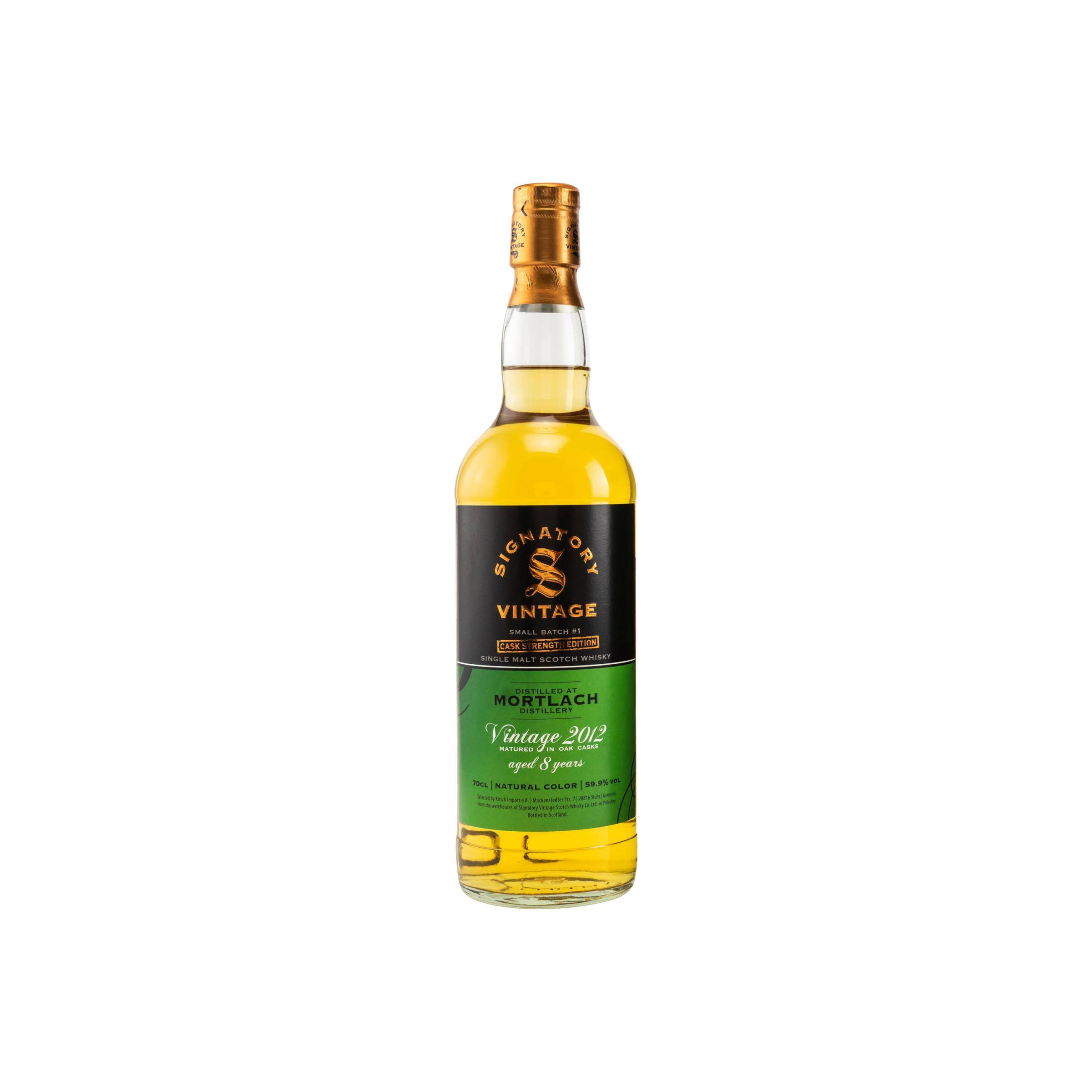 Mortlach 2012 8 Years Single Malt Whisky