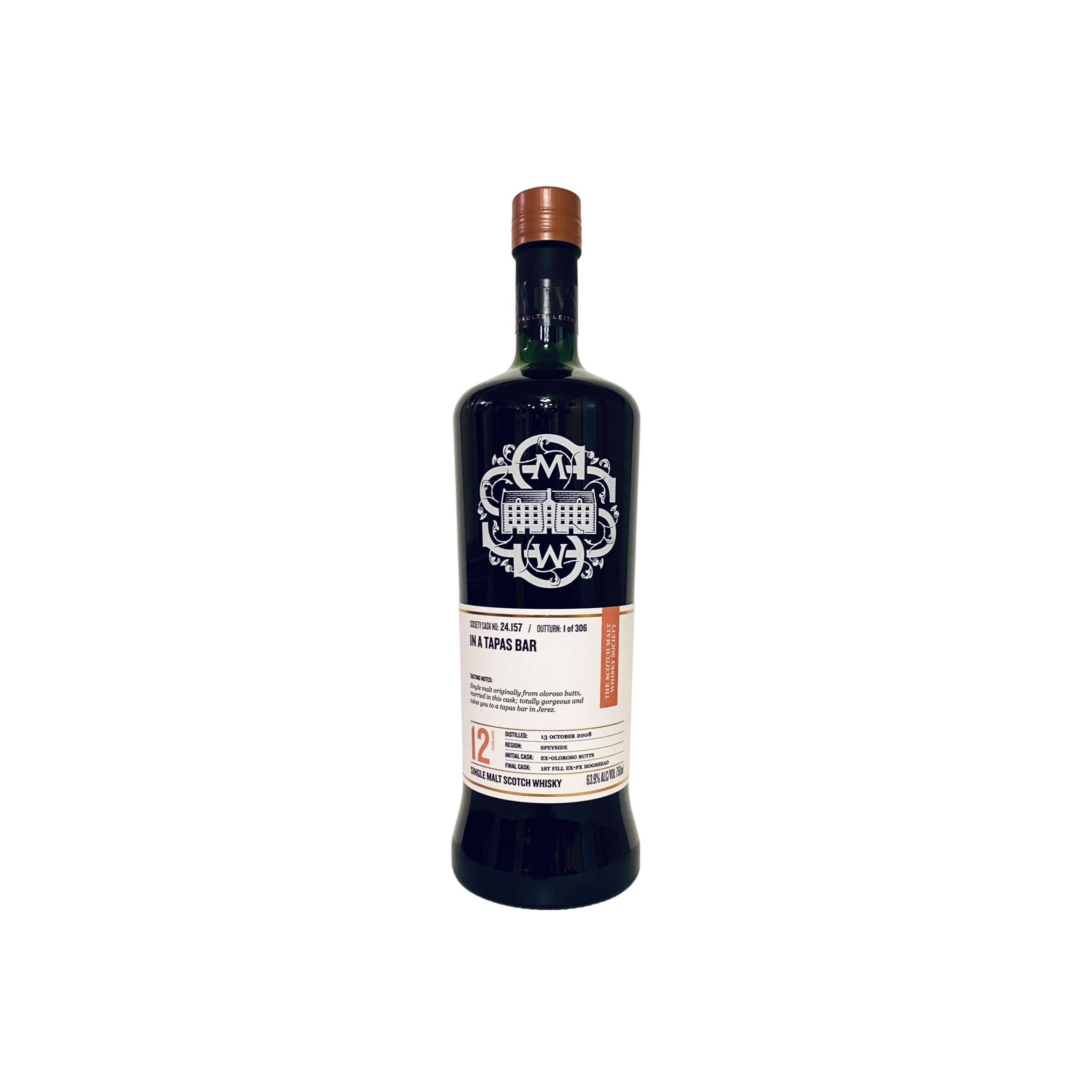 The Scotch Malt Whisky Society 2008 12 Years Single Malt Whisky