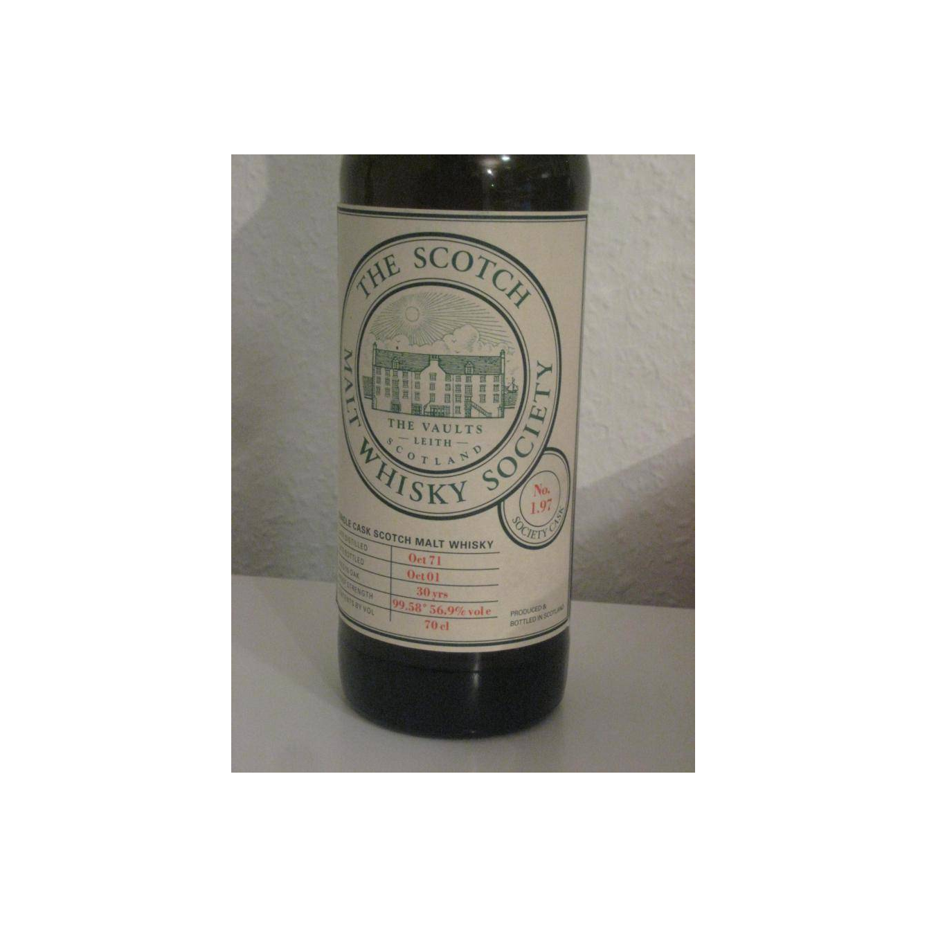 The Scotch Malt Whisky Society 1971 30 Years Single Malt Whisky 2