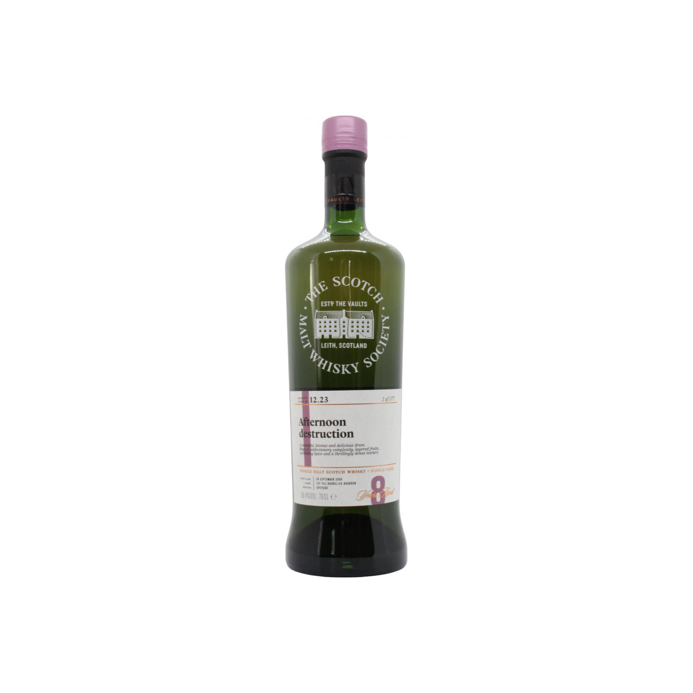 The Scotch Malt Whisky Society 2009 8 Years Single Malt Whisky