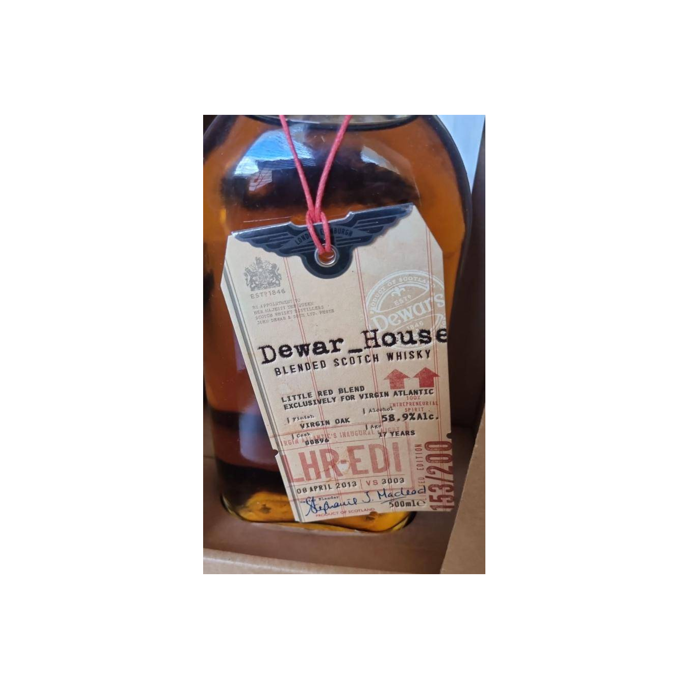 Dewar House 17-year-old