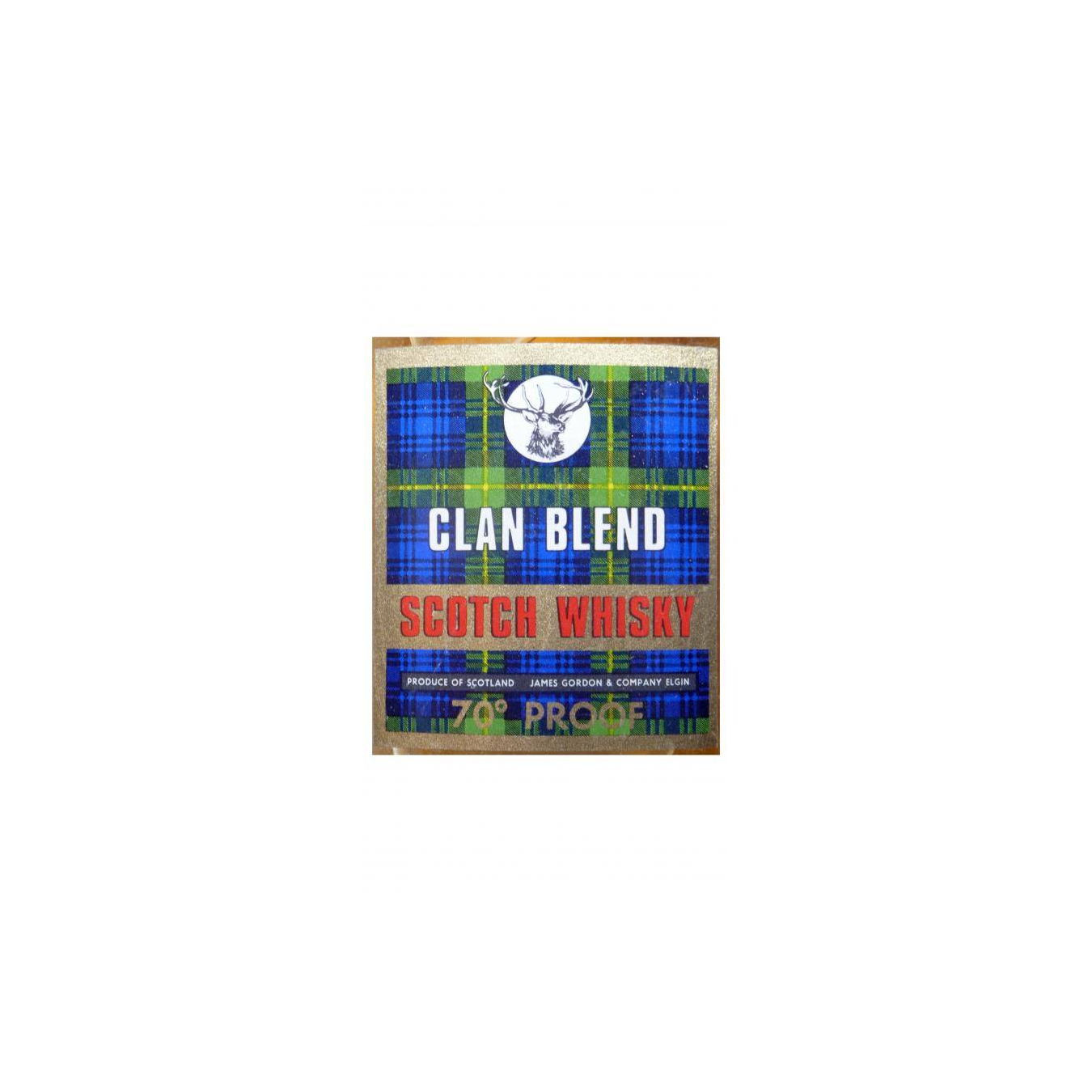 Clan Blend Scotch Whisky JG 2