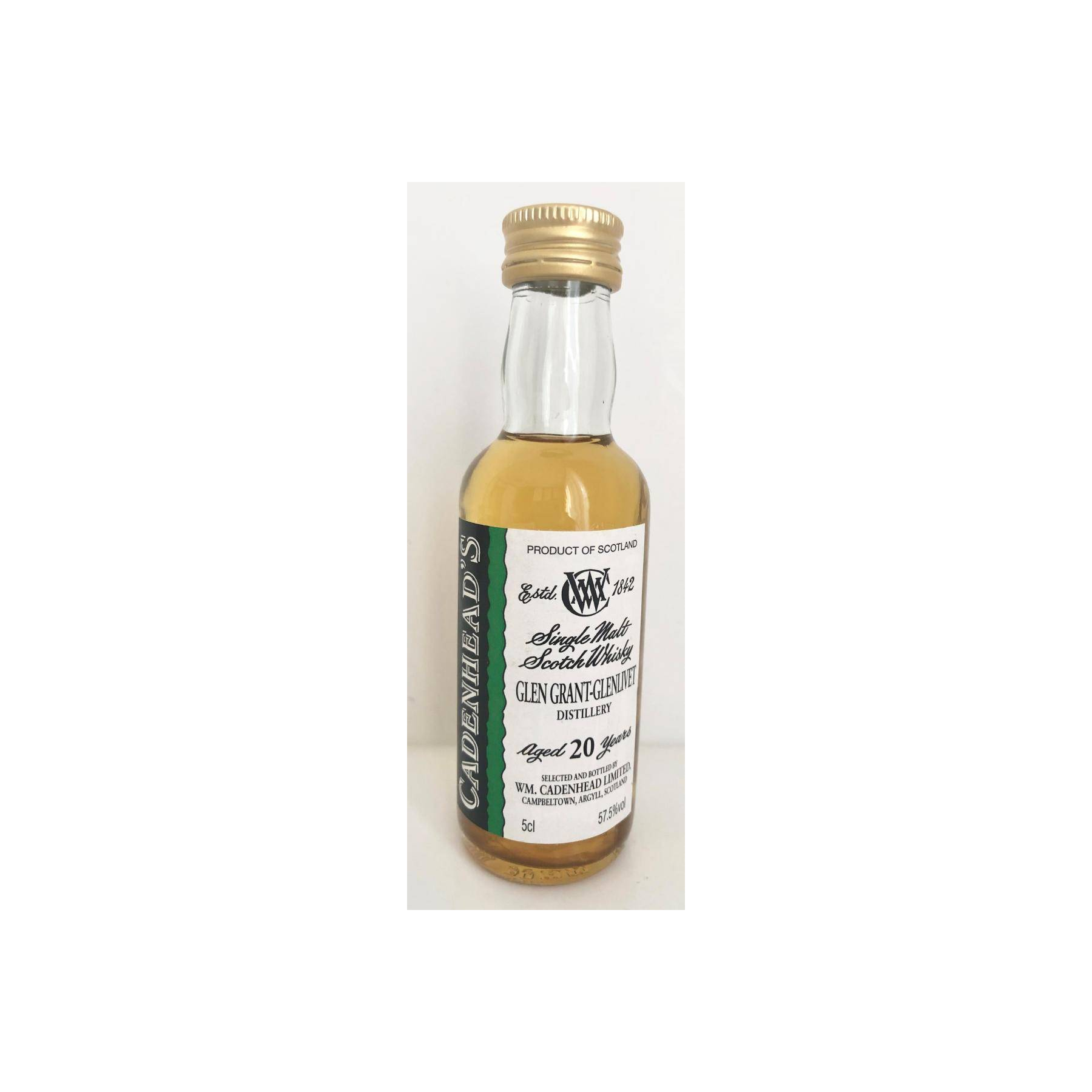 Glen Grant Miniature 1995 20 Years Single Malt Whisky 2