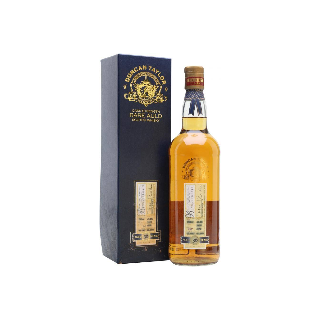 Bunnahabhain Rare Auld 1967 36 Years Single Malt Whisky