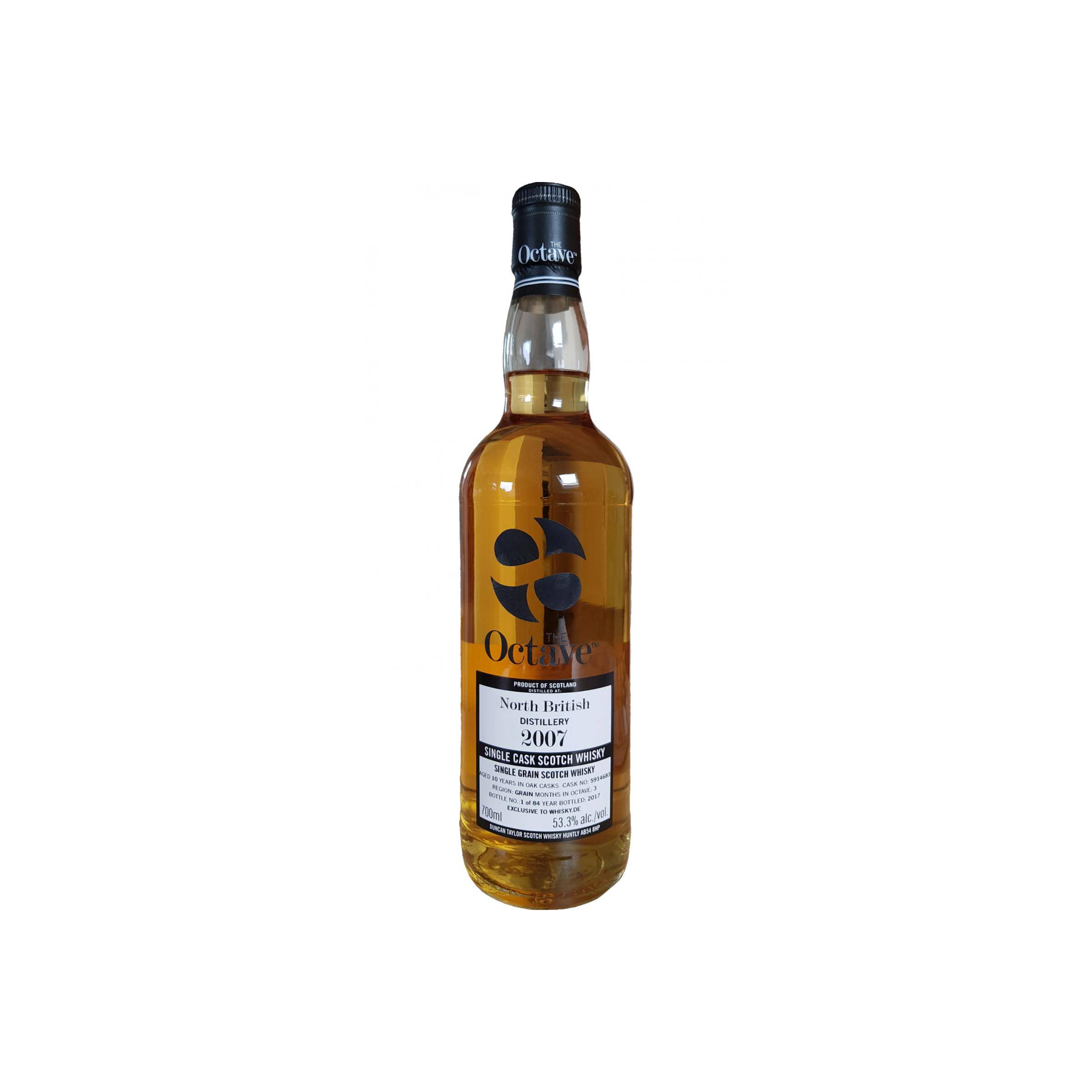 North British The Octave 2007 10 Years Single Grain Whisky