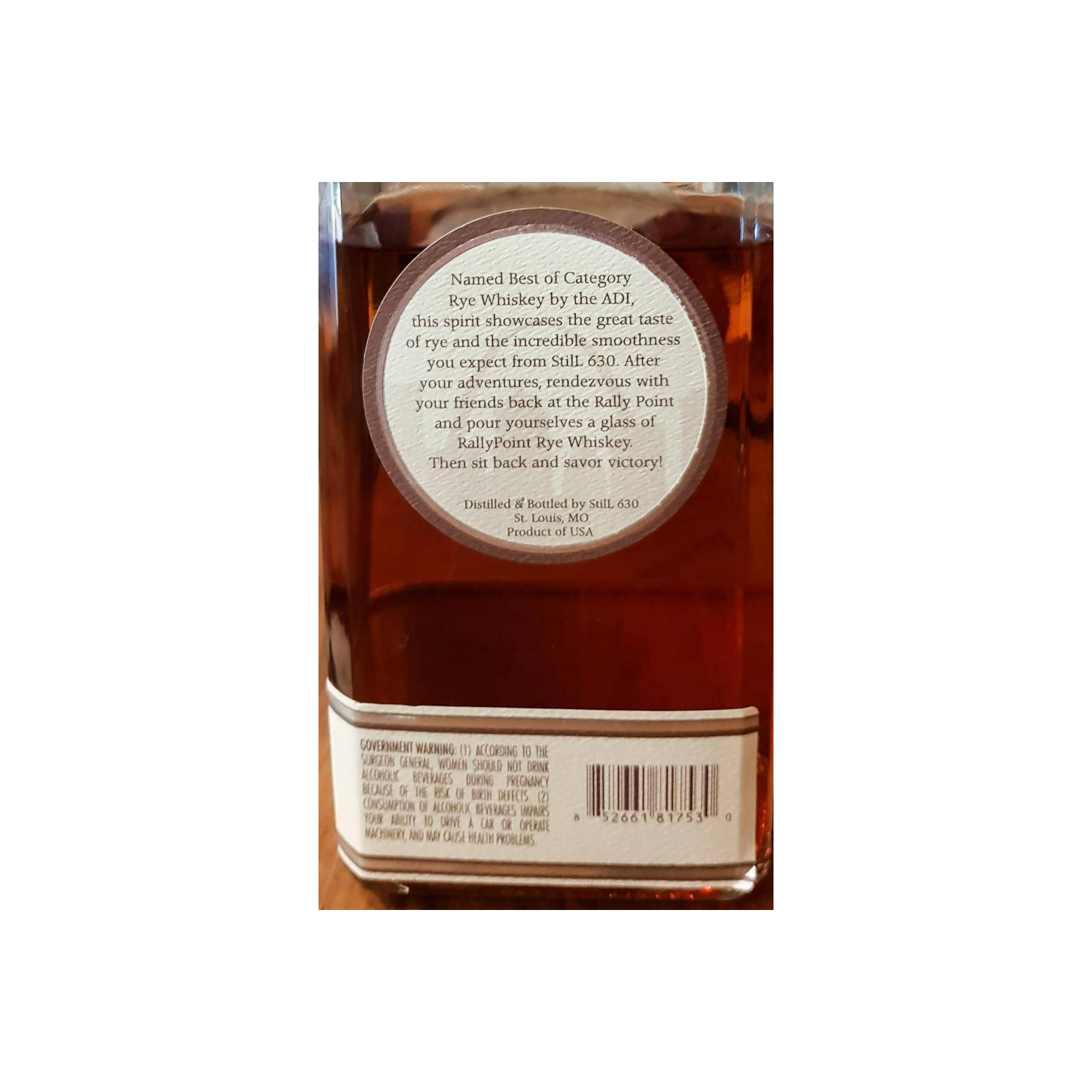 RallyPoint Rye Whiskey 3