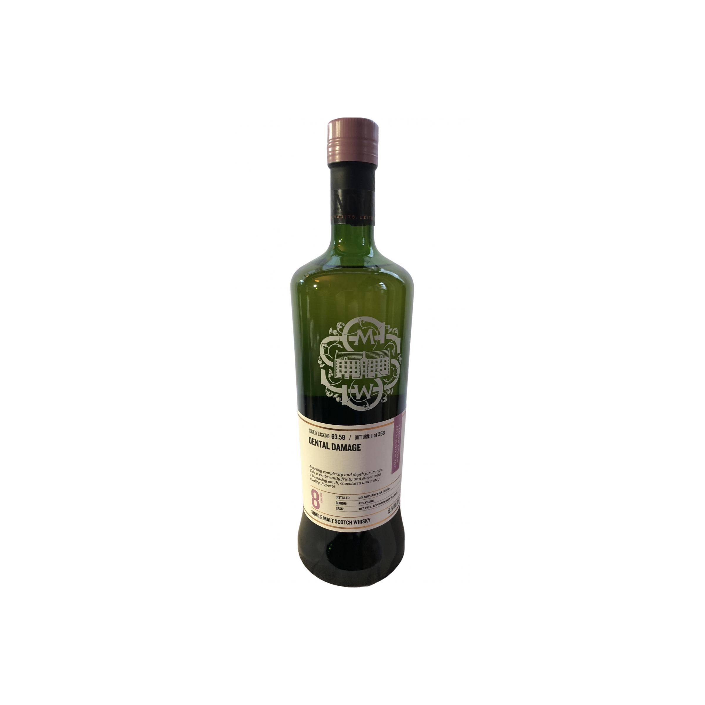The Scotch Malt Whisky Society 2010 8 Years Single Malt Whisky