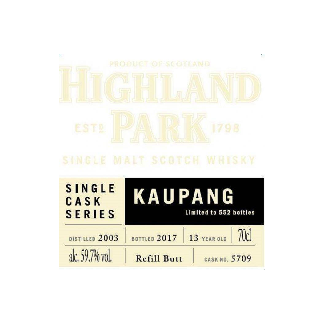 Highland Park Single Cask 2003 13 Years Single Malt Whisky 3